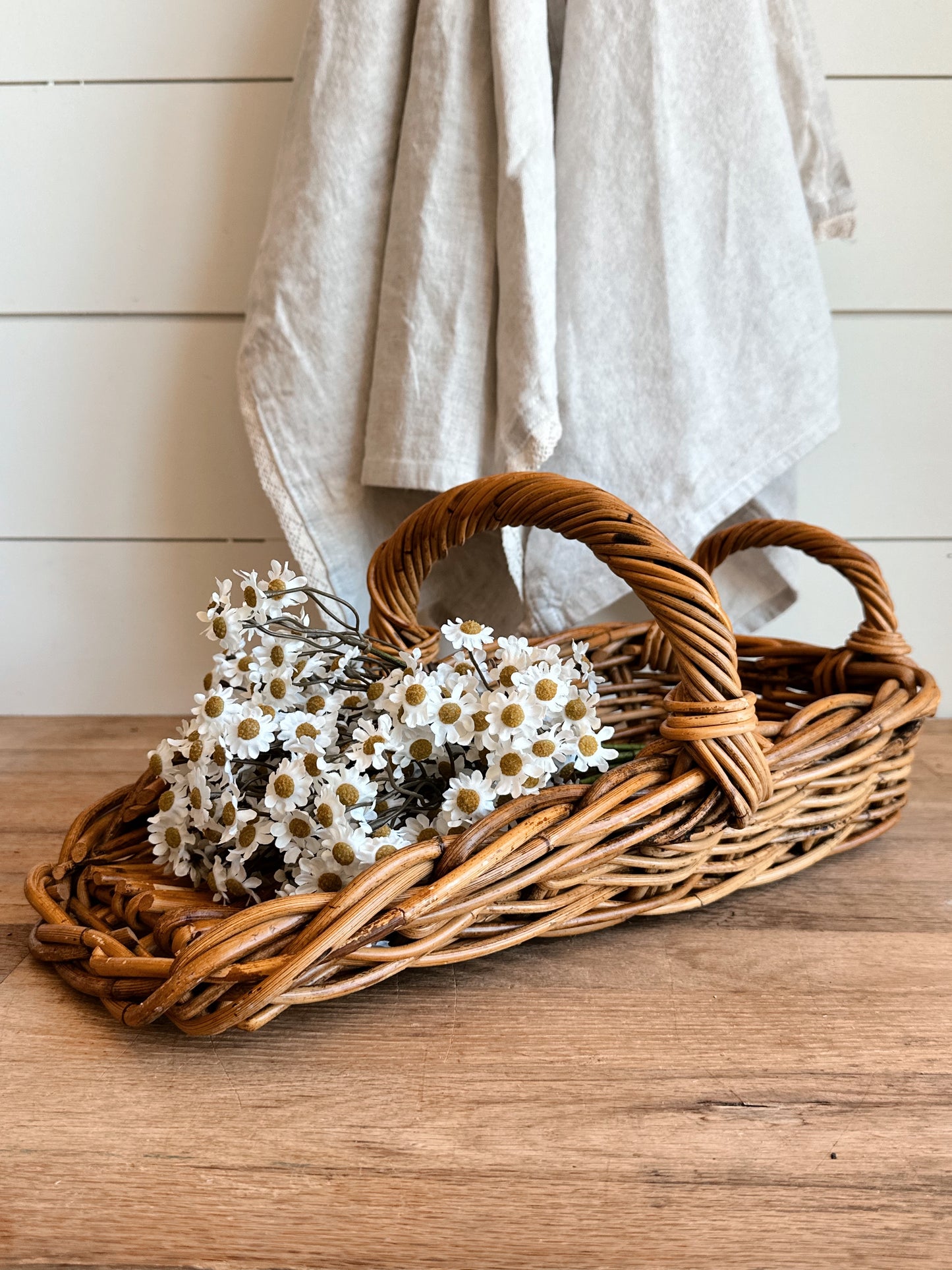Vintage Gathering Basket