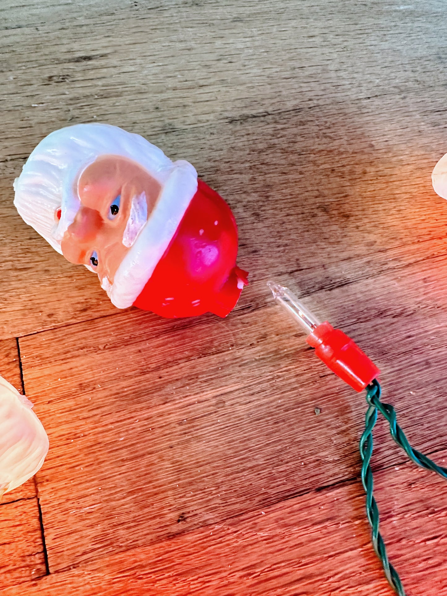 Vintage Santa Lights