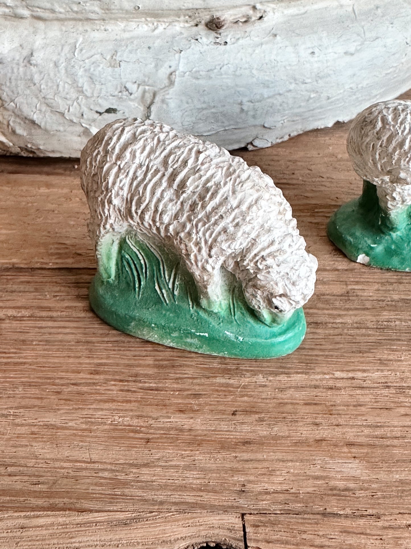 Pair of Vintage Sheep