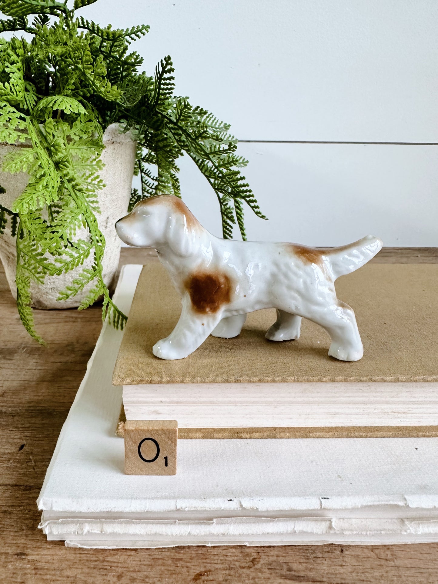 Vintage Spaniel Figurine