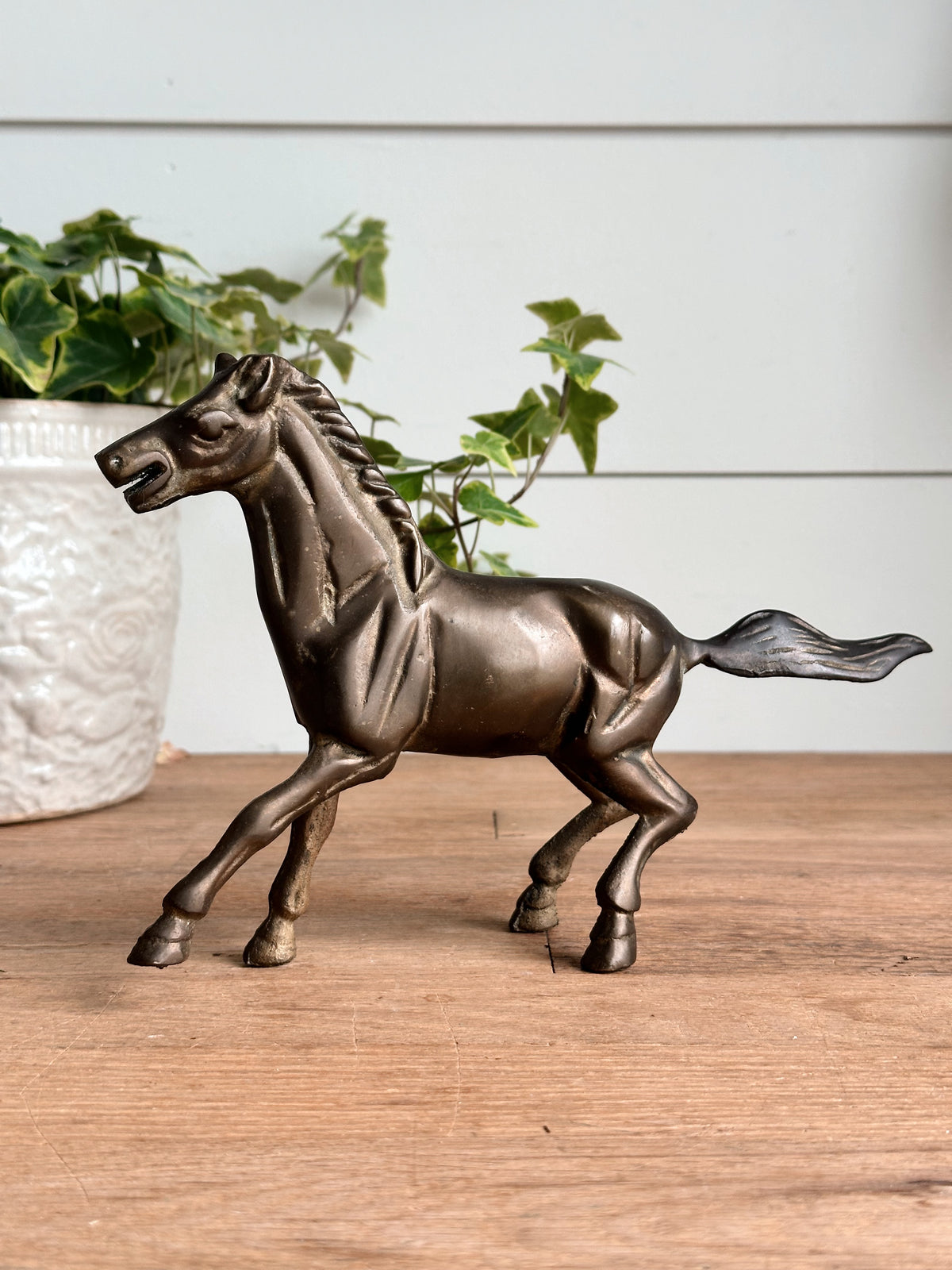 Vintage Brass Stallion