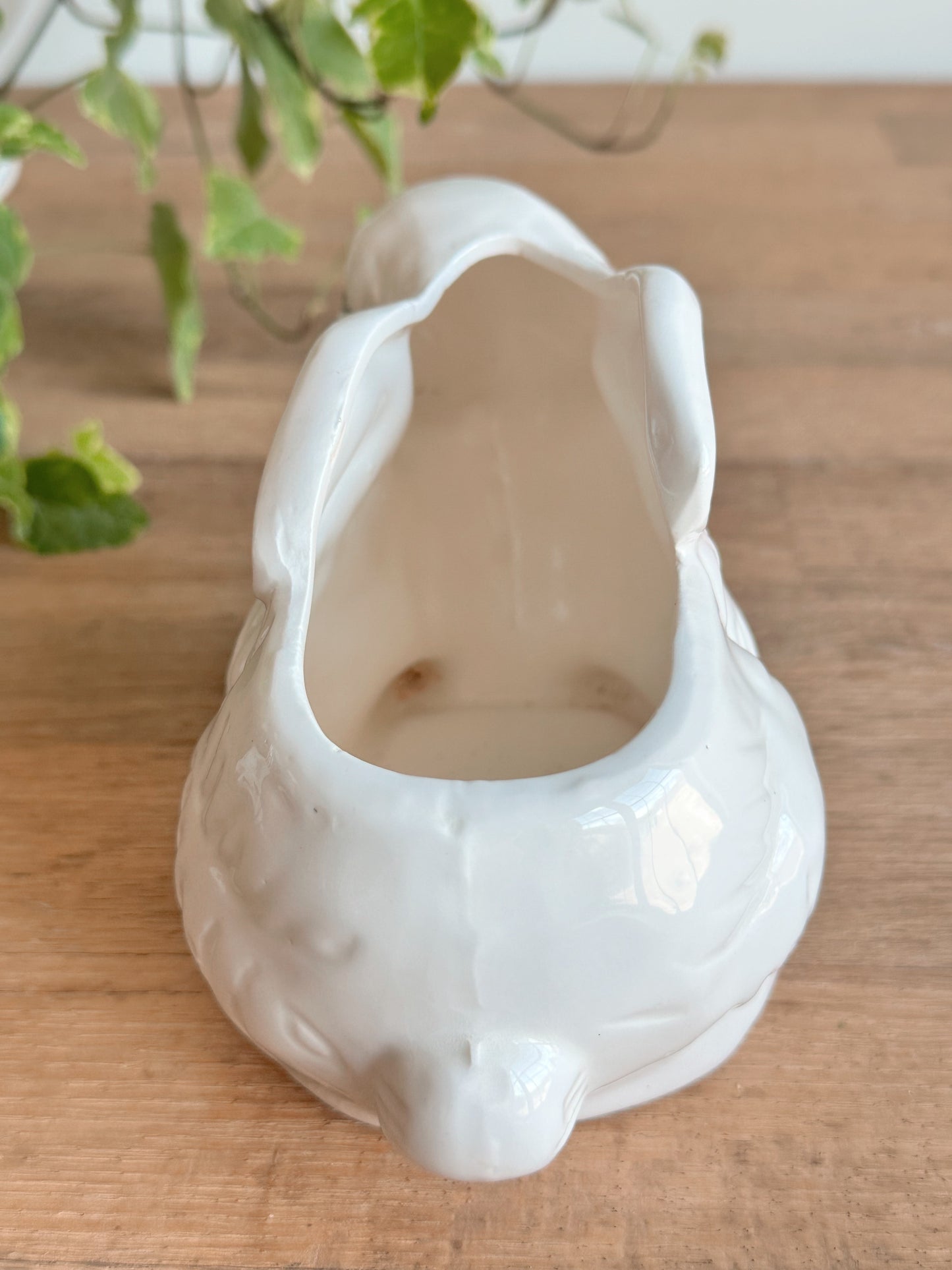 Vintage Bunny Planter