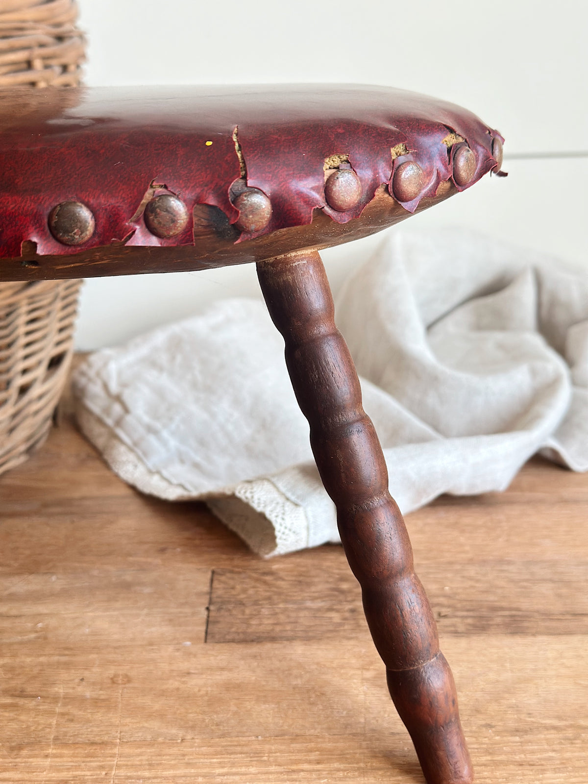 Petite Vintage Stool