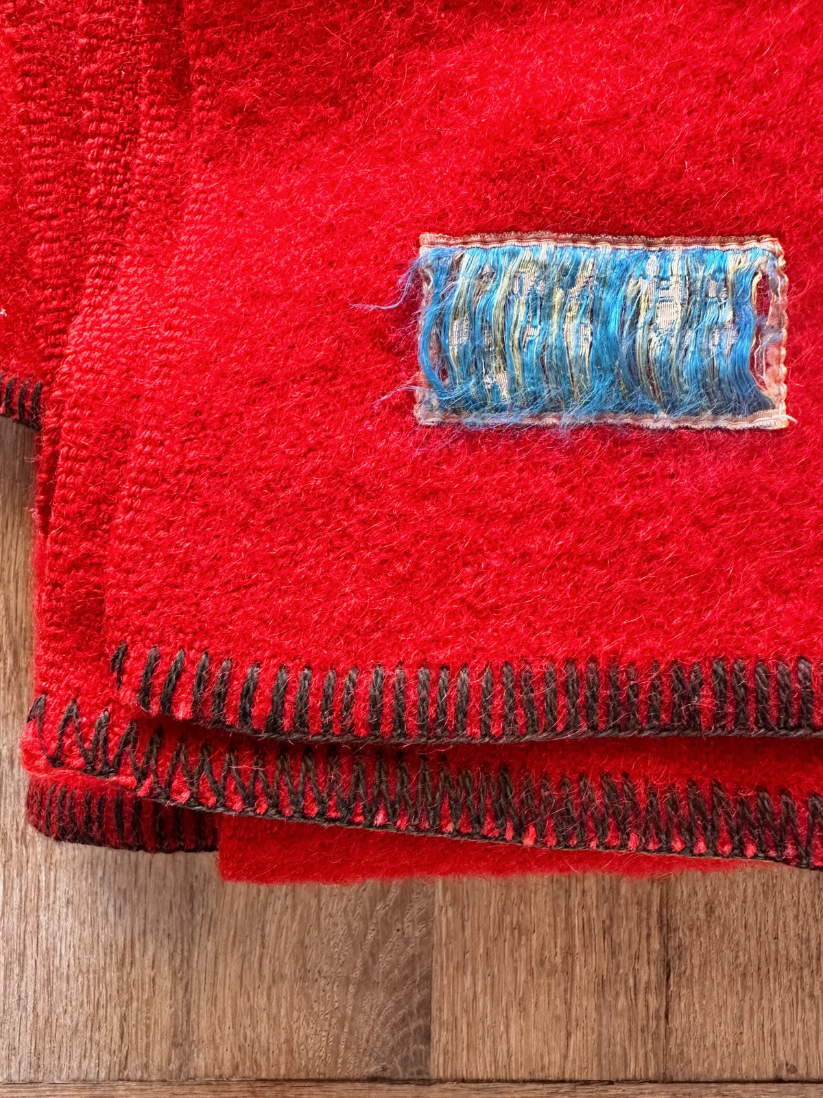 Vintage Twin Hudson Bay Blanket with Partial Tag