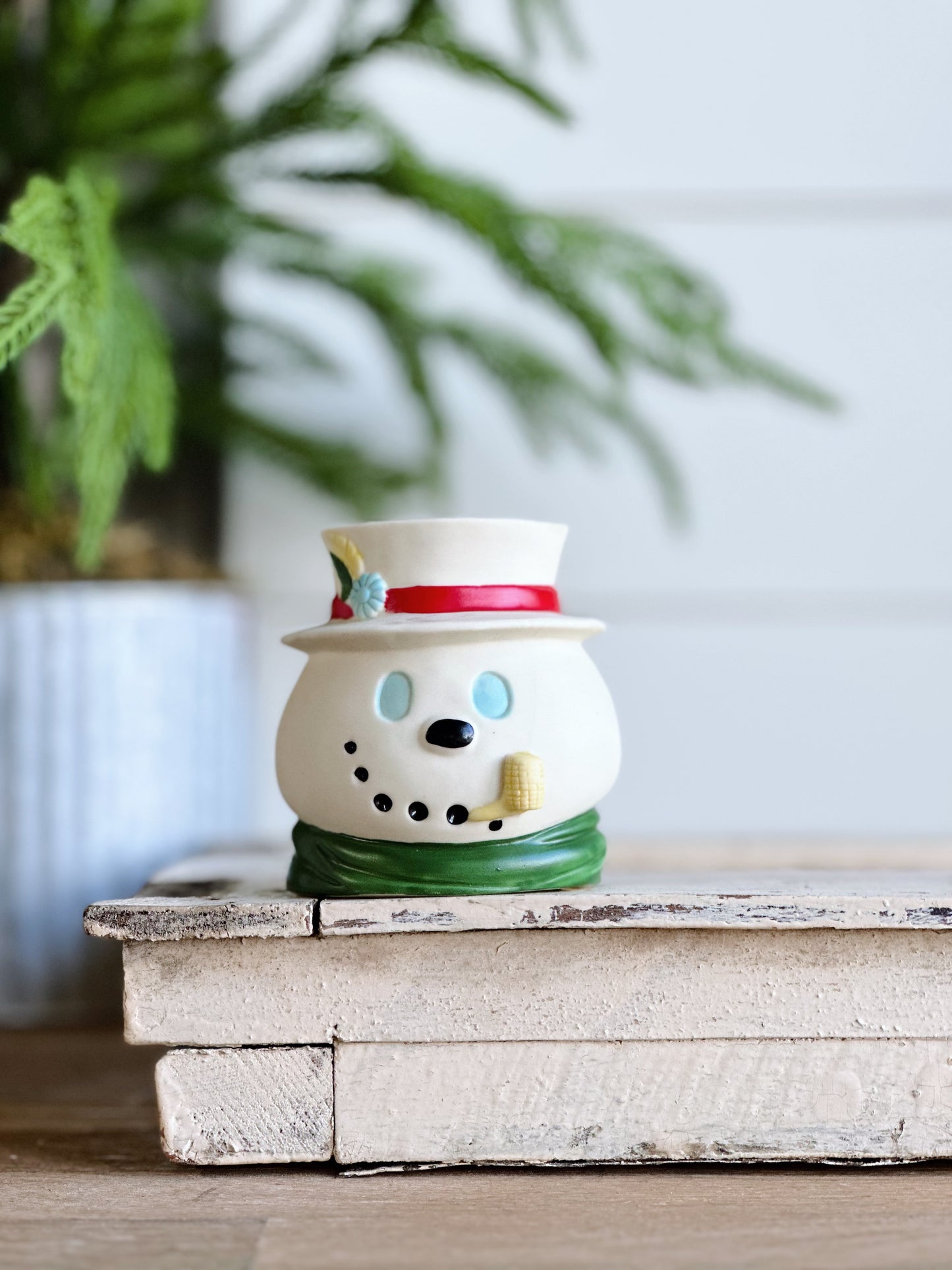 You Choose the Scent - Snowman Vintage Vessel Candle