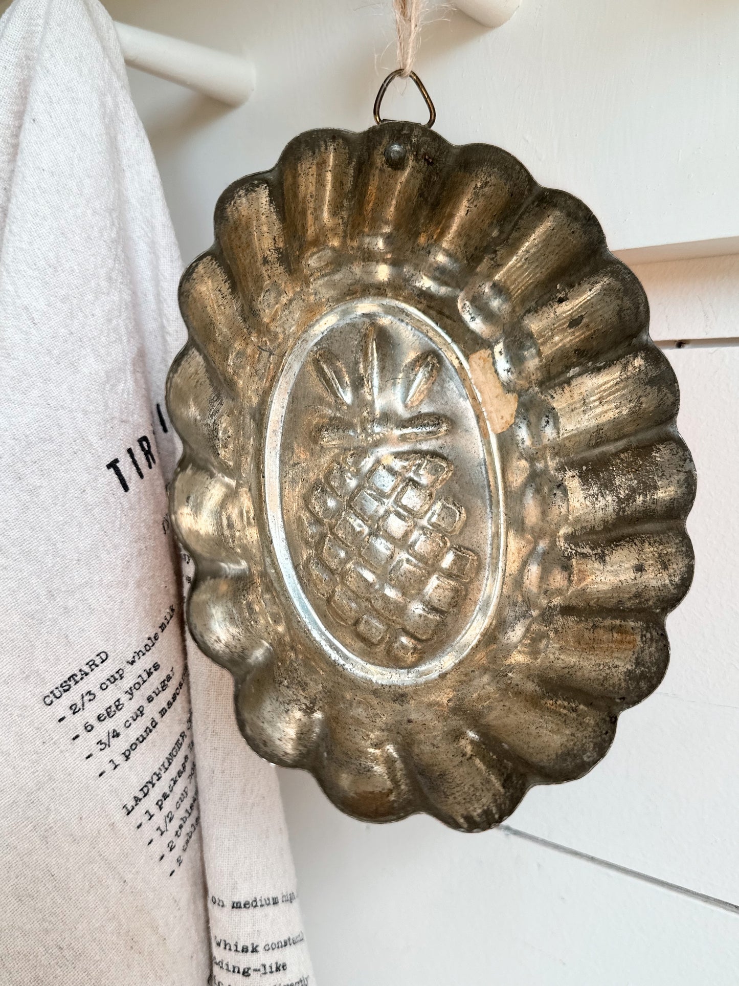 Vintage Copper Pineapple Mold