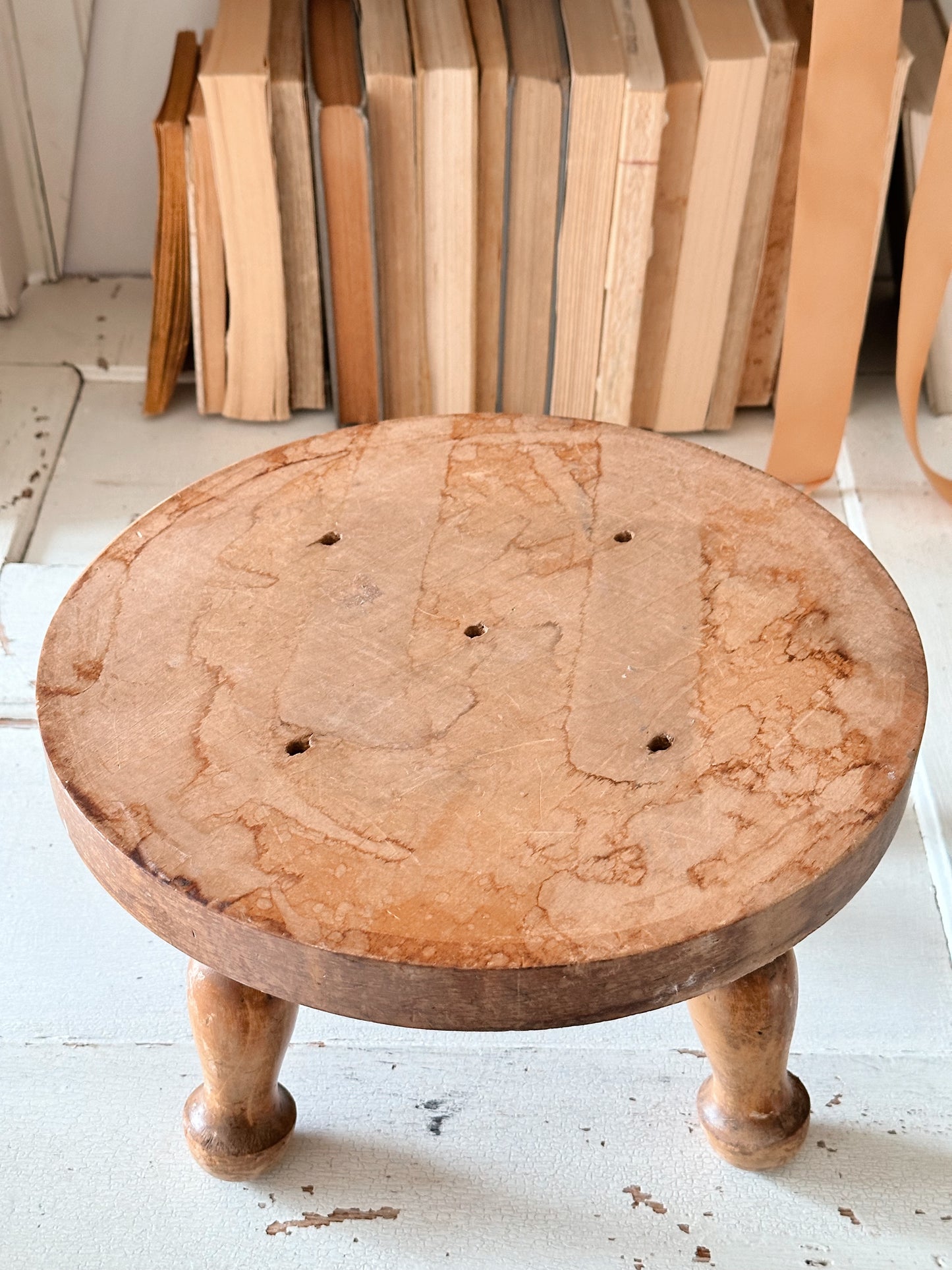 Vintage Deconstructed Stool, Riser