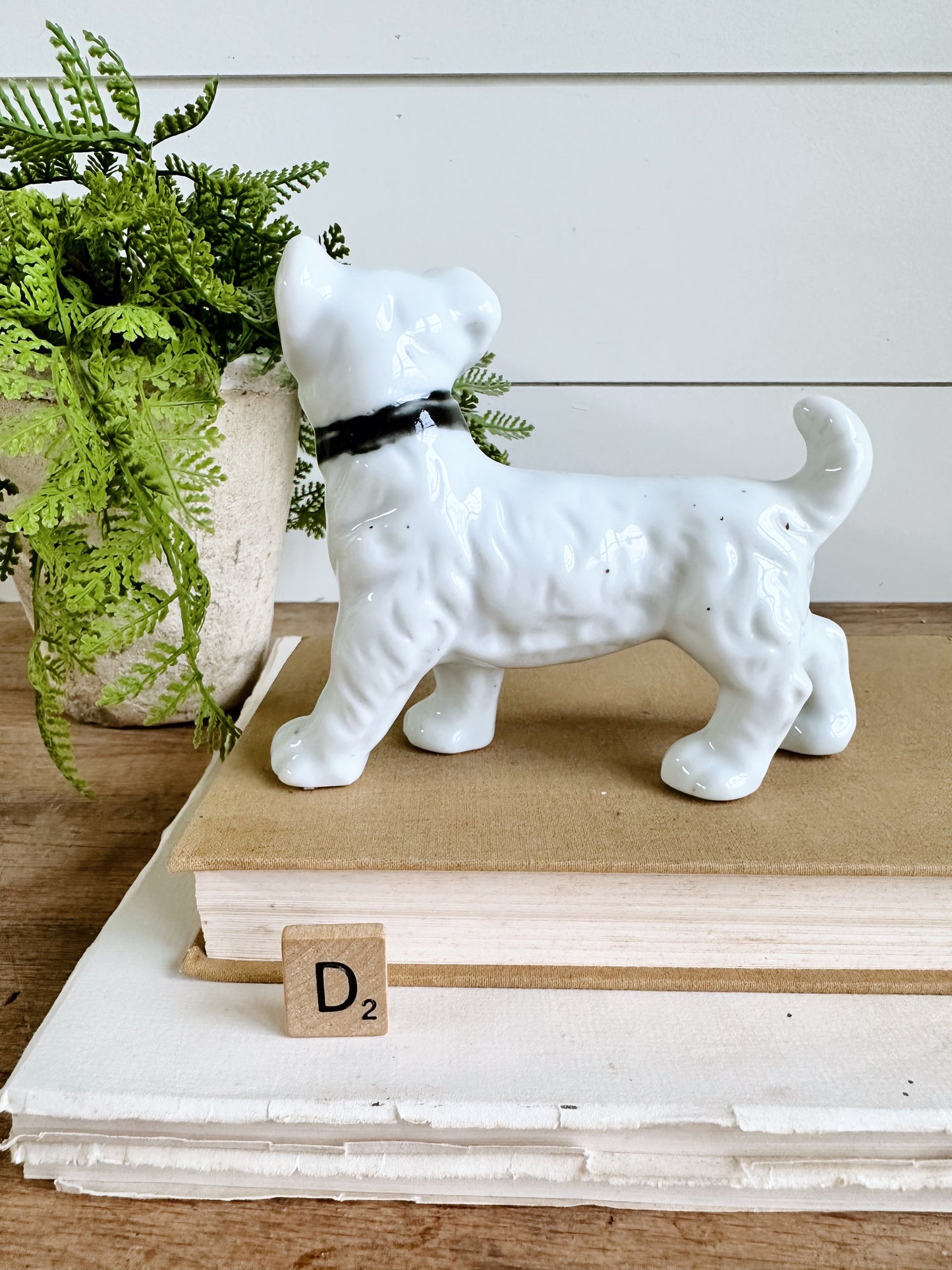 Vintage Terrier Figurine