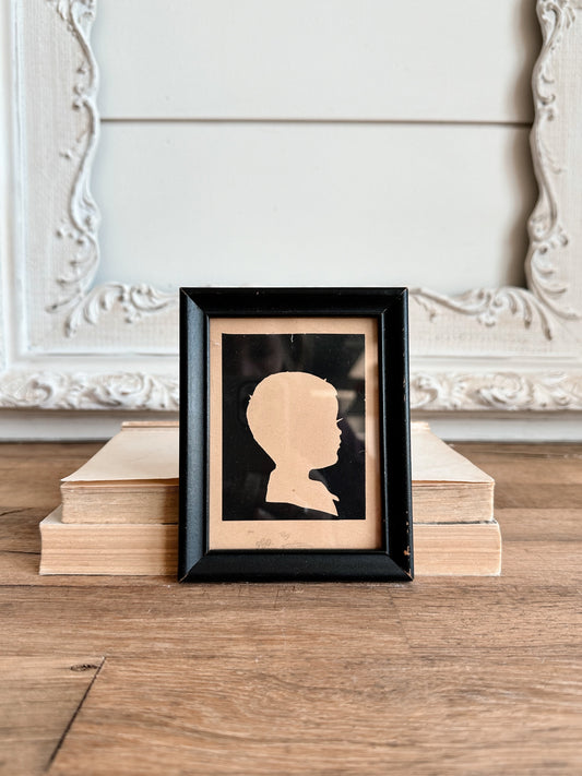 Vintage Hand Cut Silhouette