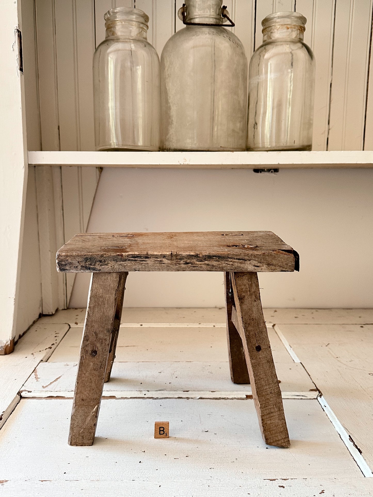 Reclaimed Wood Stool