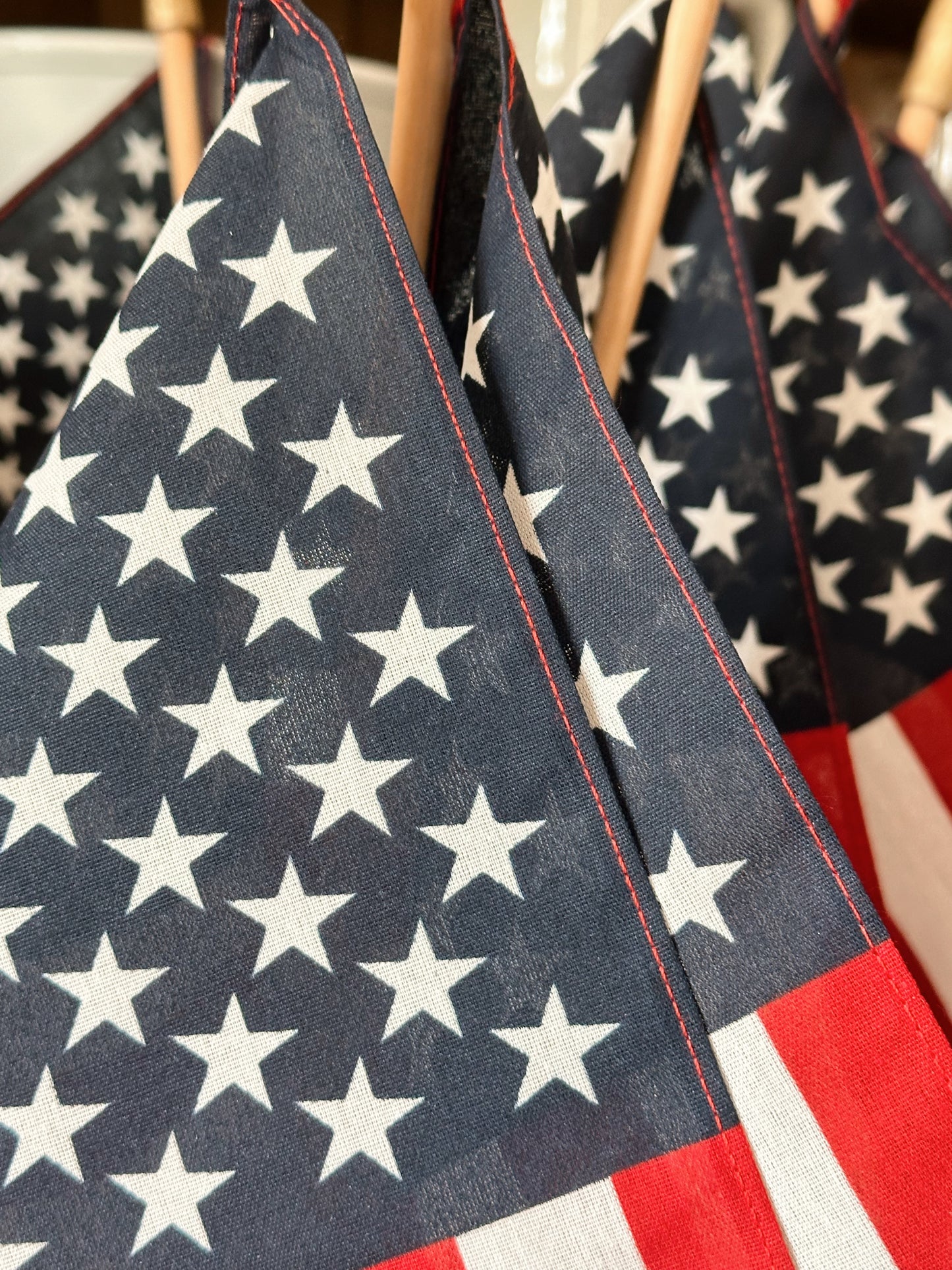 Instant Collection of Vintage American Parade Flags