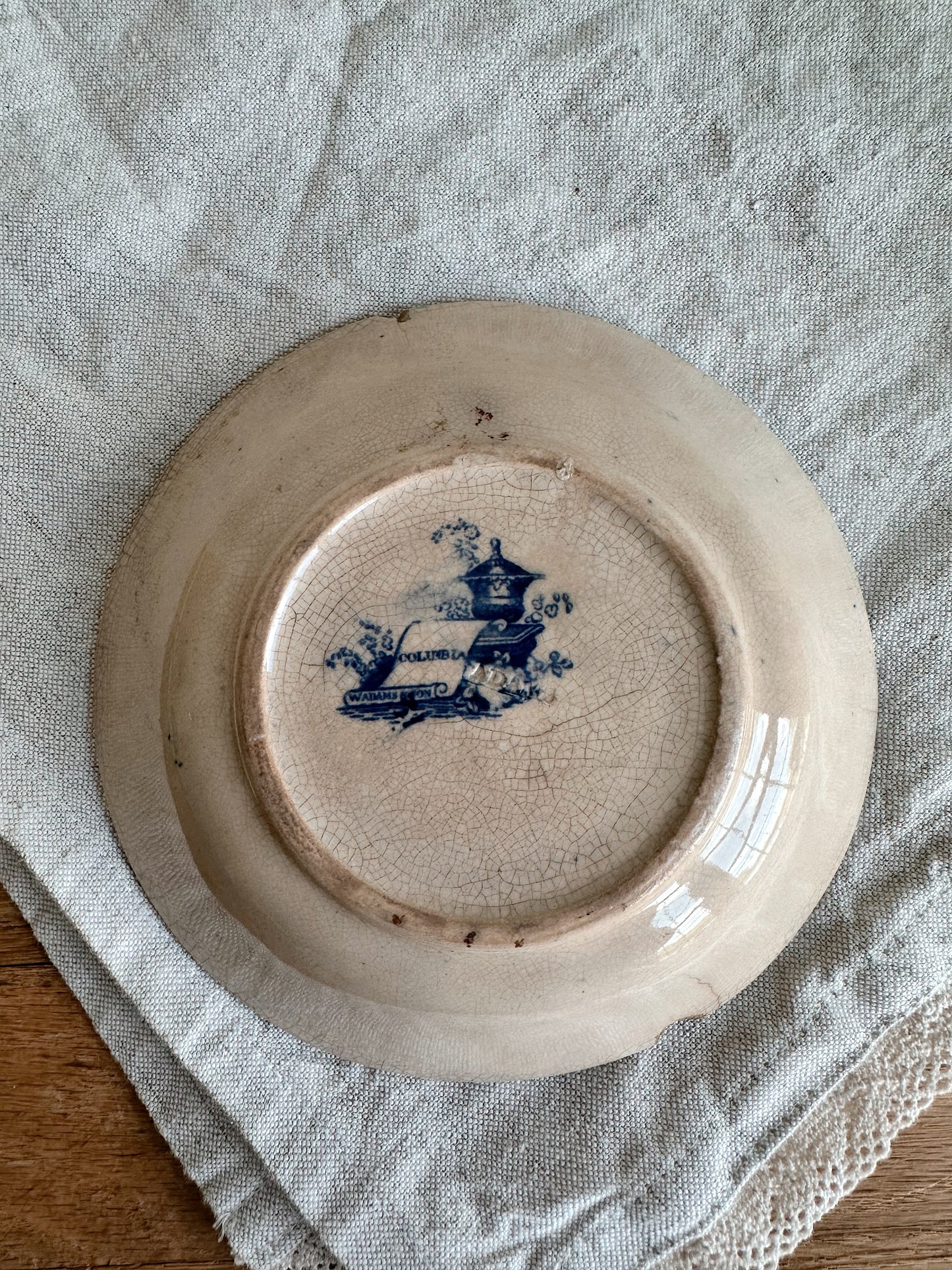 Beautiful Antique Ironstone Dish