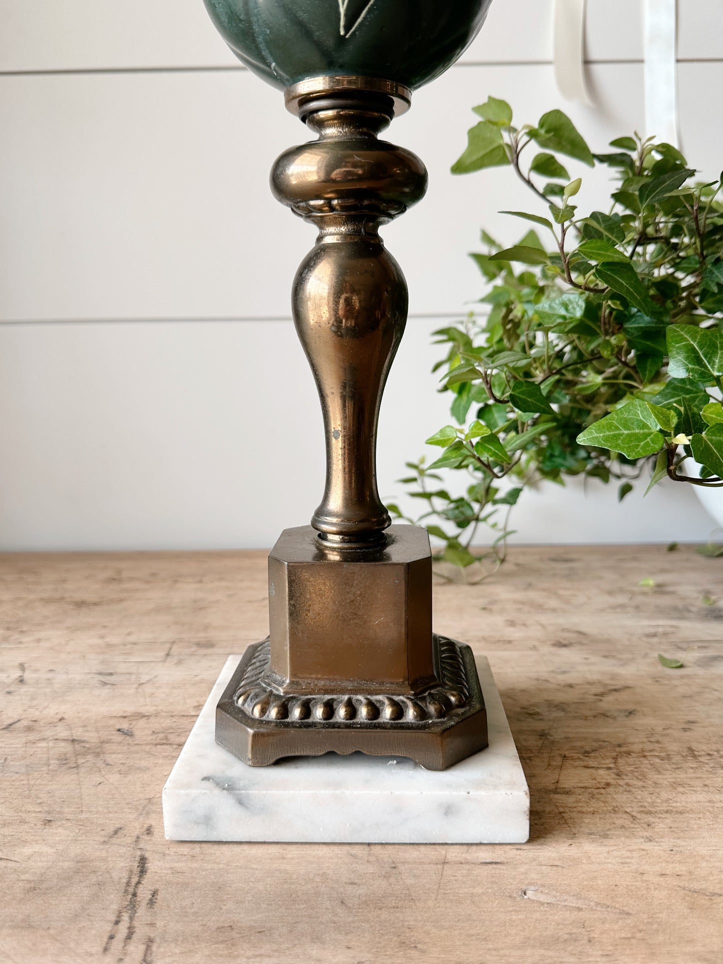 Vintage Hand Painted Lamp