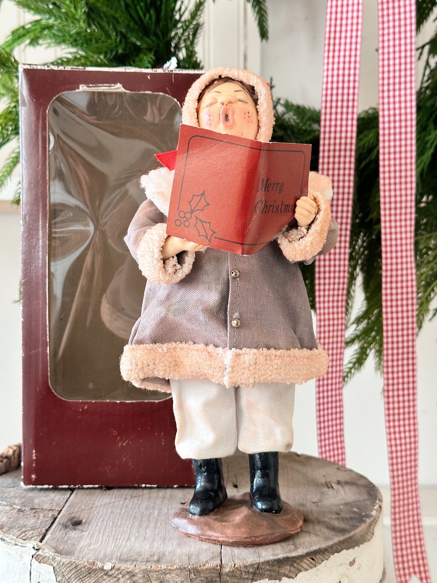 Vintage Christmas Caroler