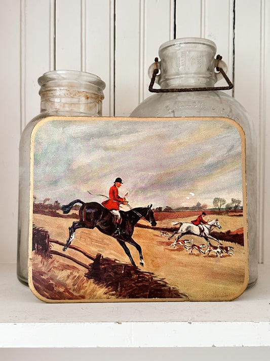 Vintage Equestrian Trivet