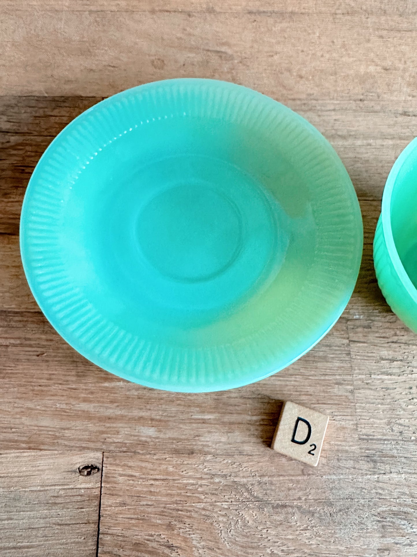 Vintage Jadeite Cup & Saucer