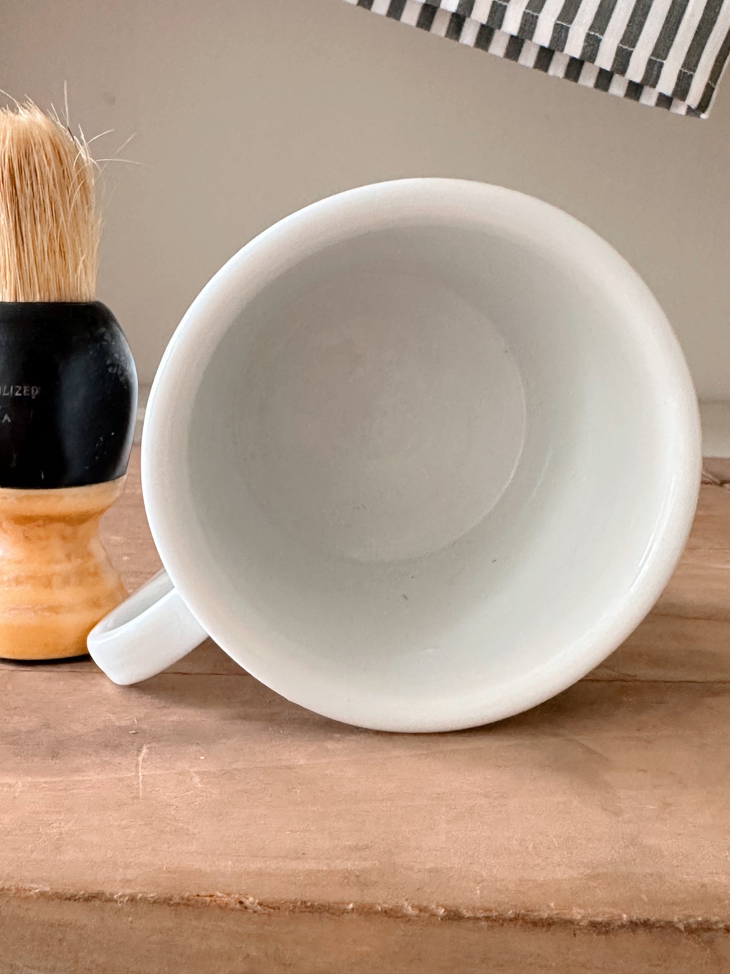 Vintage Shave Mug & Brush