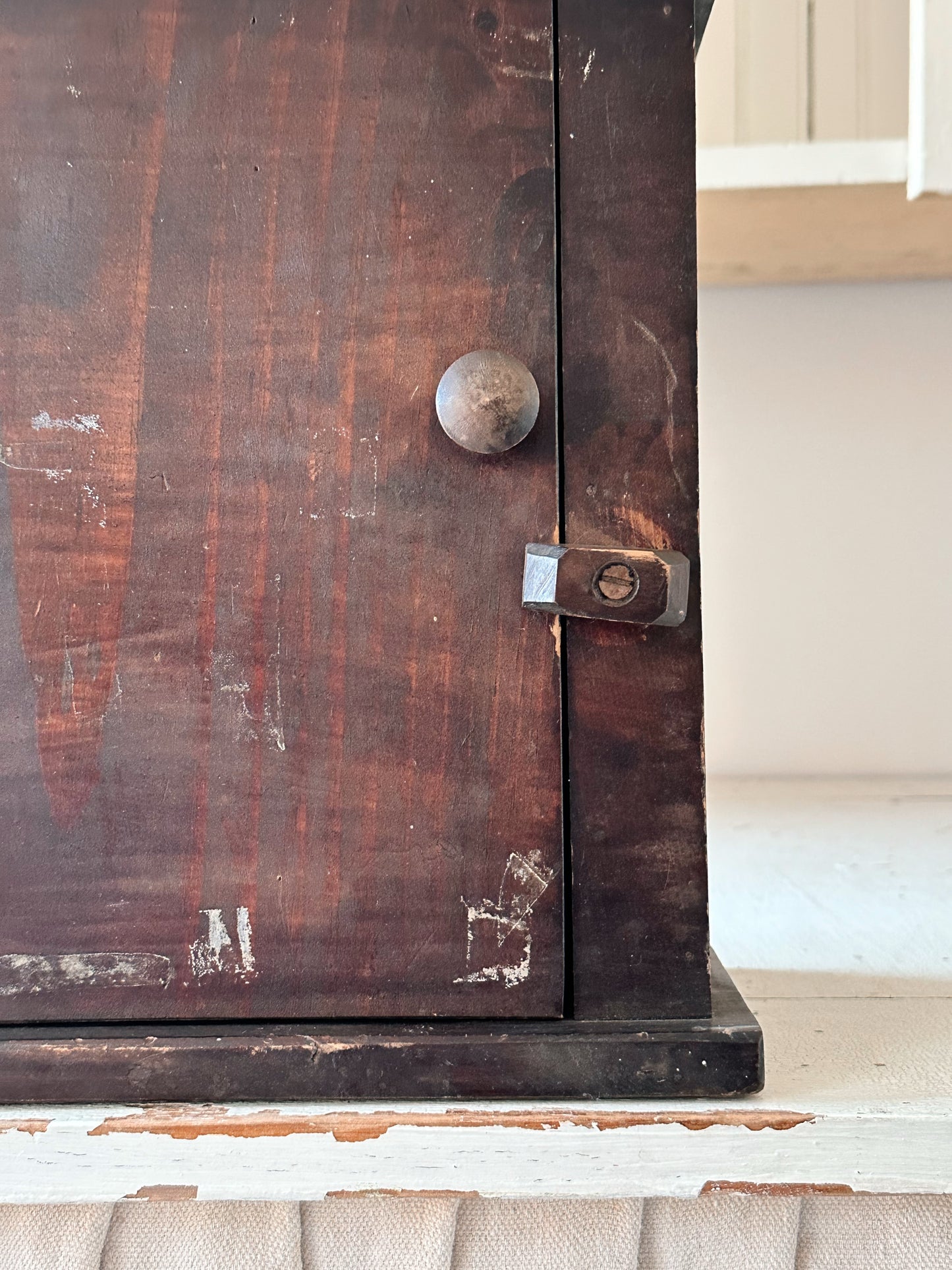 Vintage Wood Cabinet