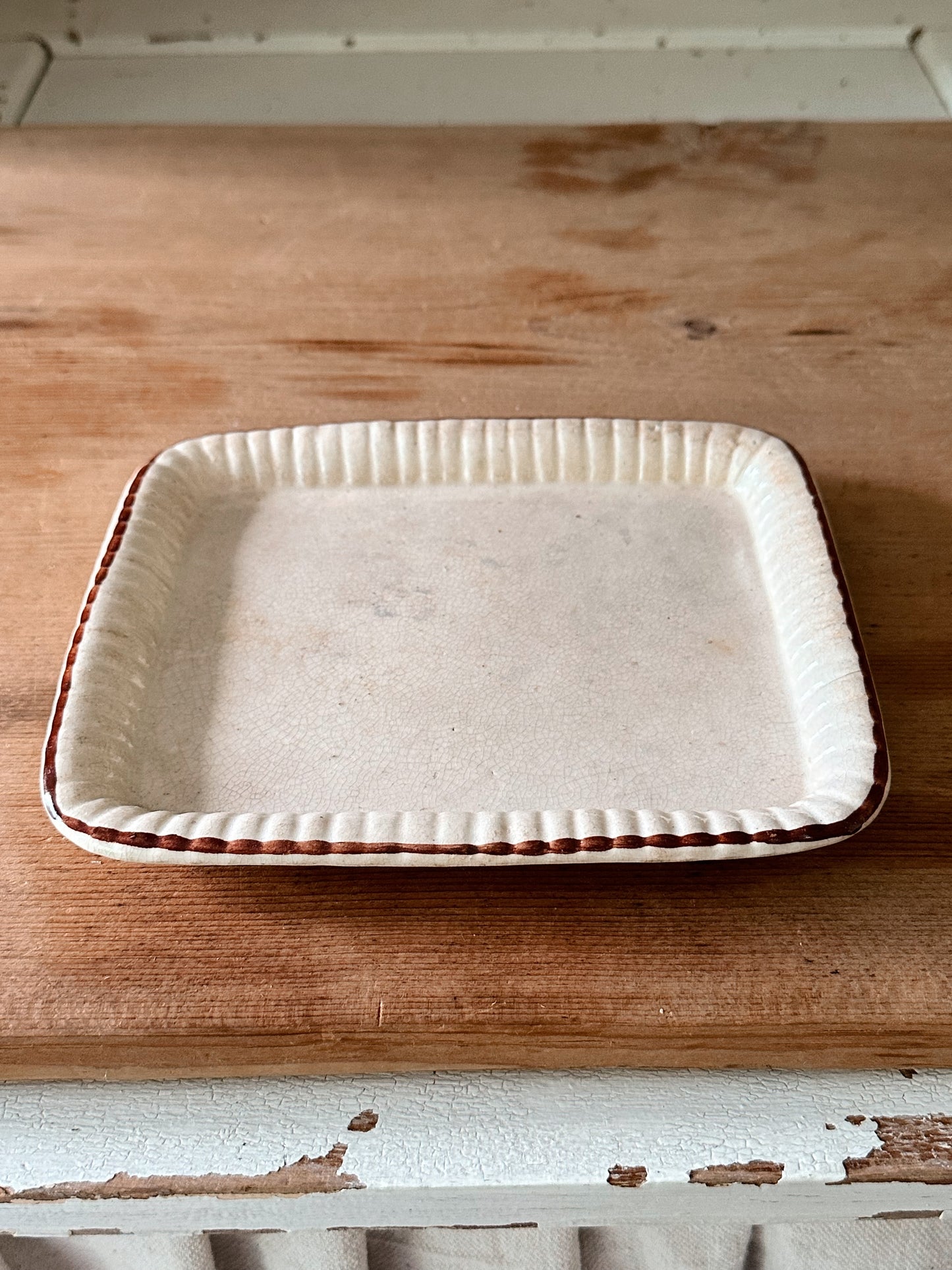 Ironstone Serving Plate