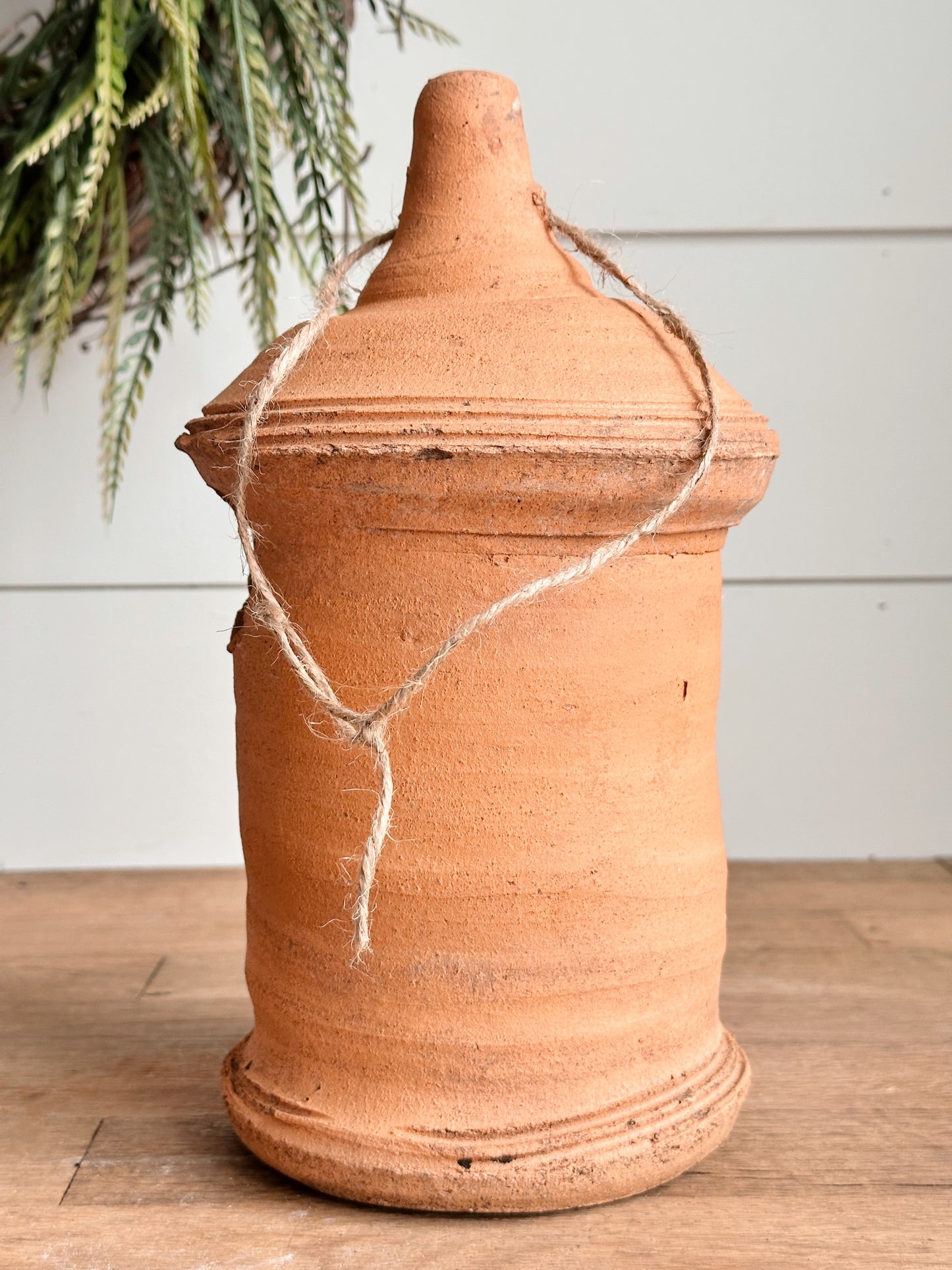 Vintage Terra Cotta Bird House