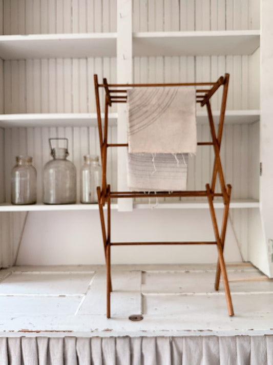 Vintage Clothes Drying Rack