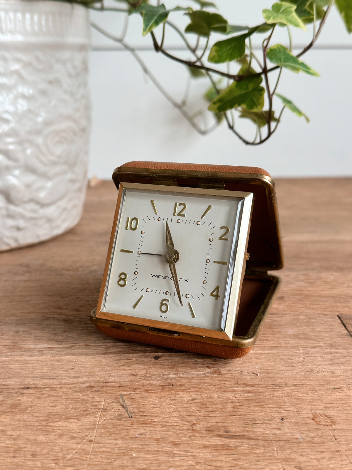 Vintage Westclox Travel Clock