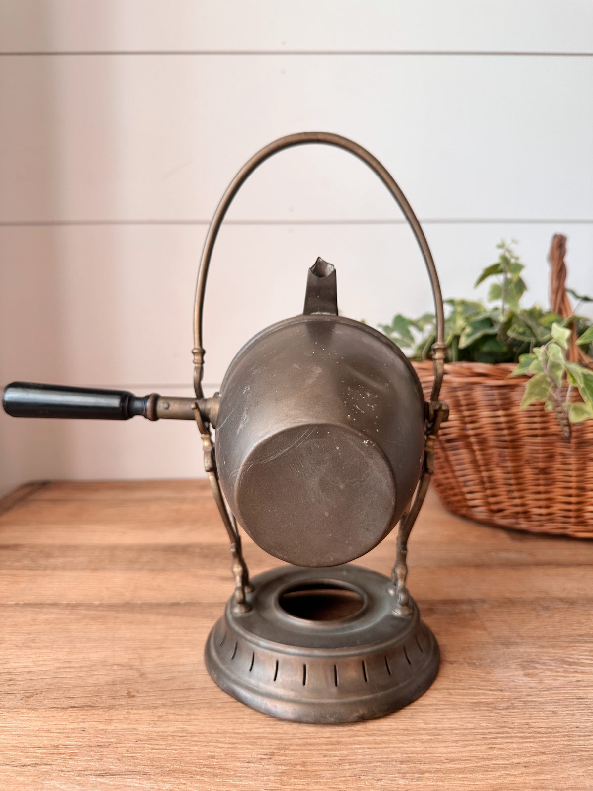Vintage Brass Coffee Percolator