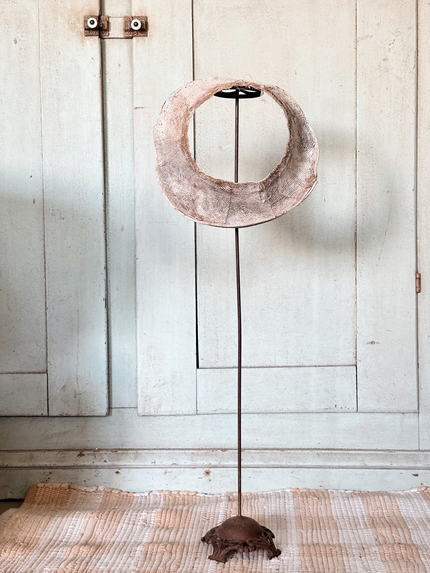 Vintage Hessian Hat Mold (Brim)