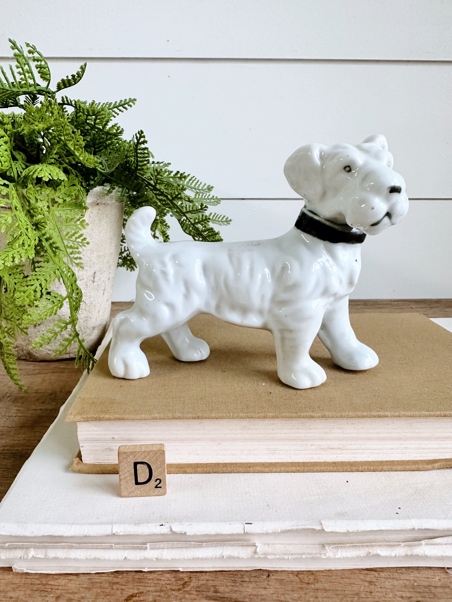 Vintage Terrier Figurine