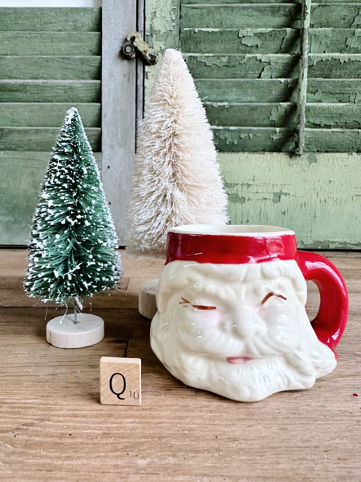 Vintage Santa Mug