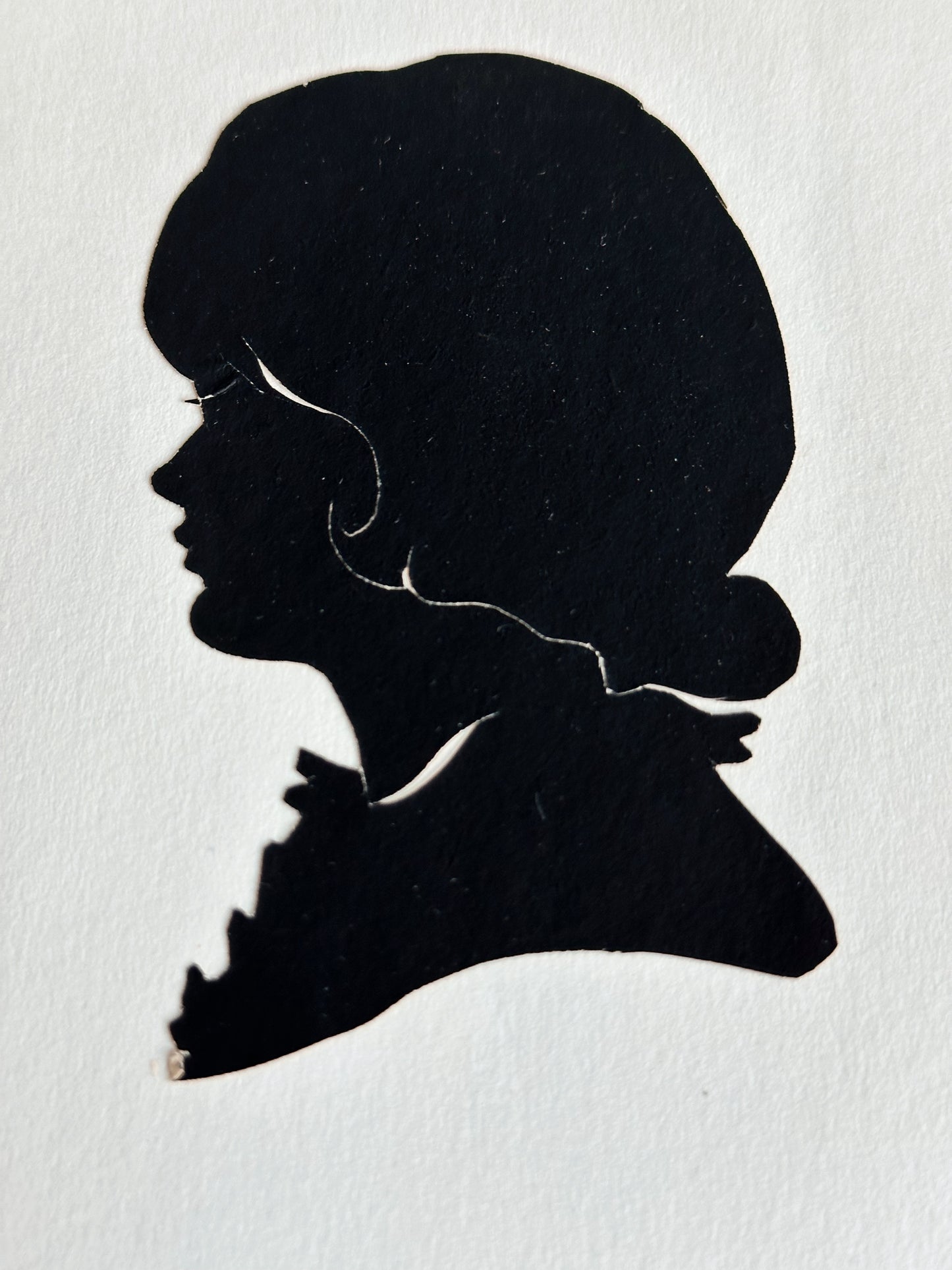 Vintage Hand Cut Silhouette