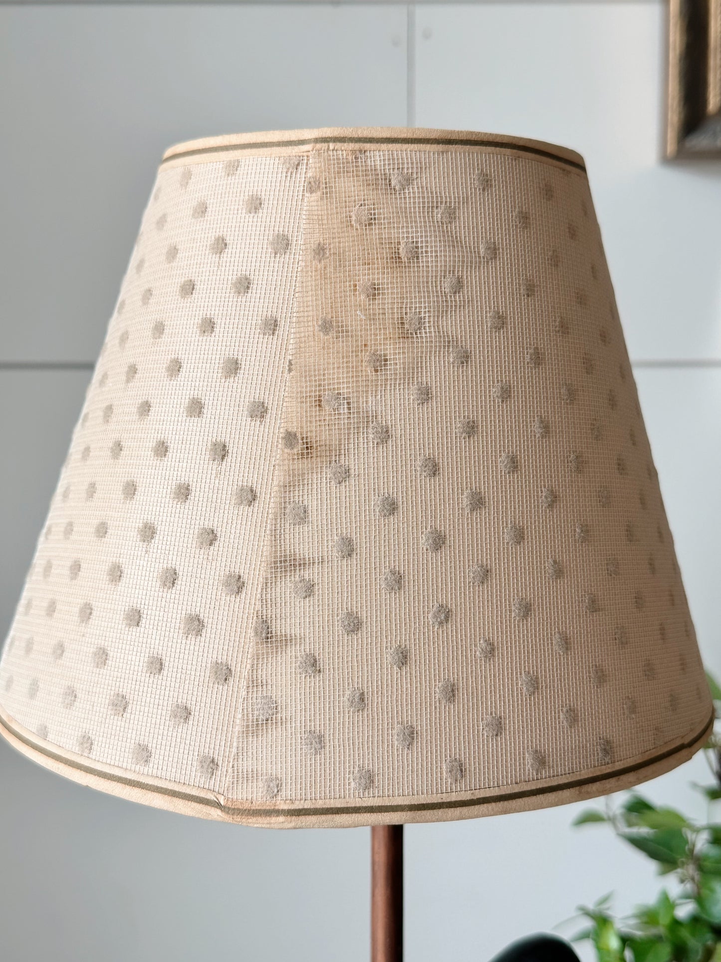 Vintage Bird Lamp & Shade