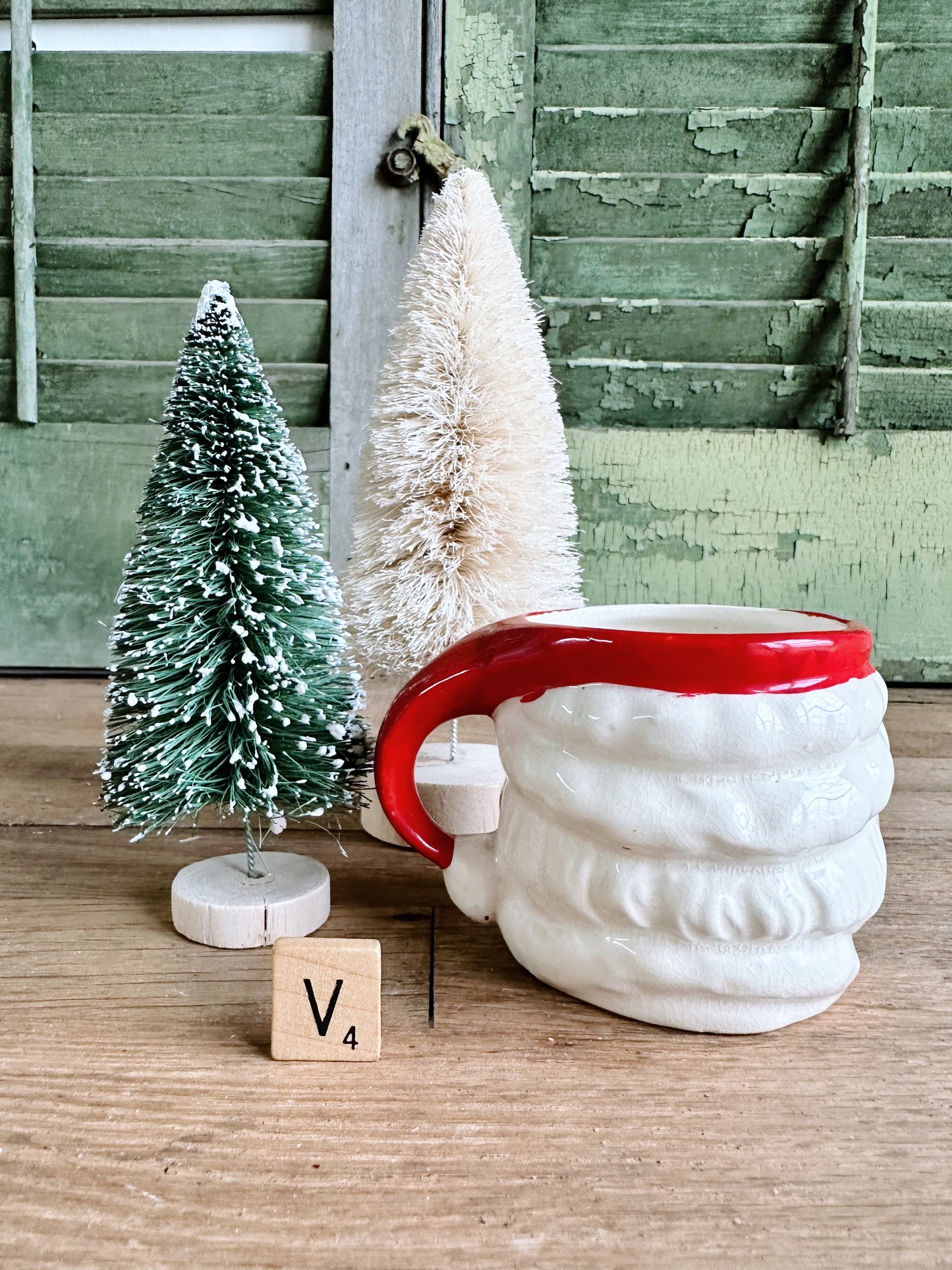 Vintage Santa Mug