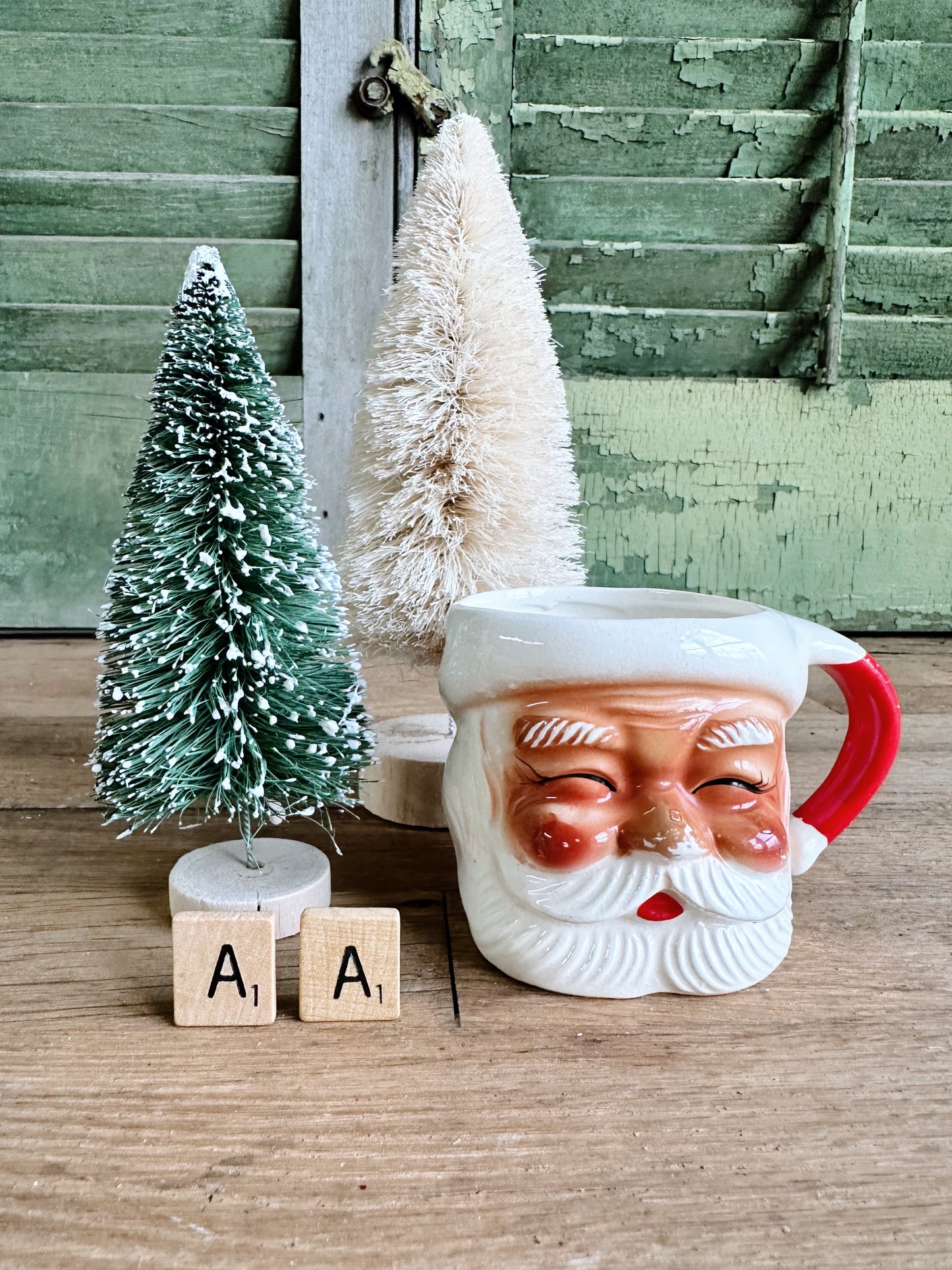 Vintage Santa Mug