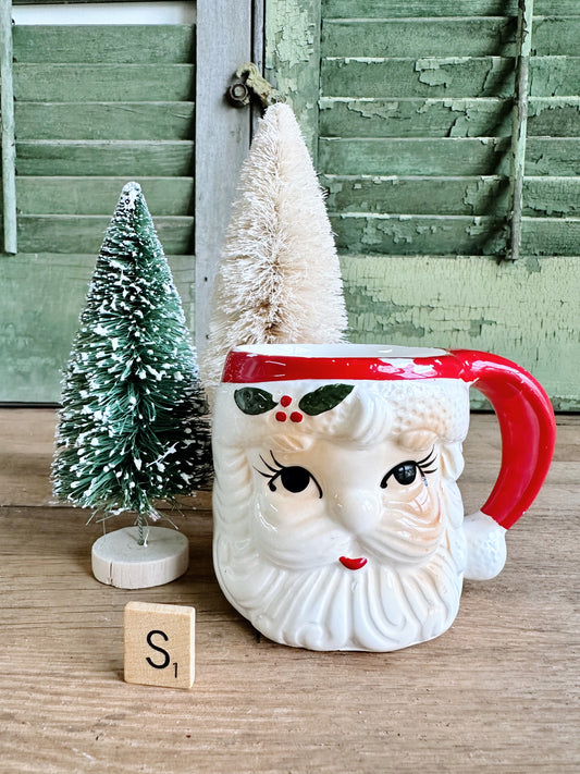 Vintage Santa Mug