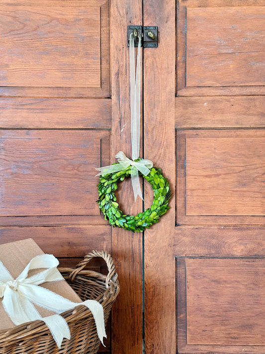 Preserved Boxwood Wreath