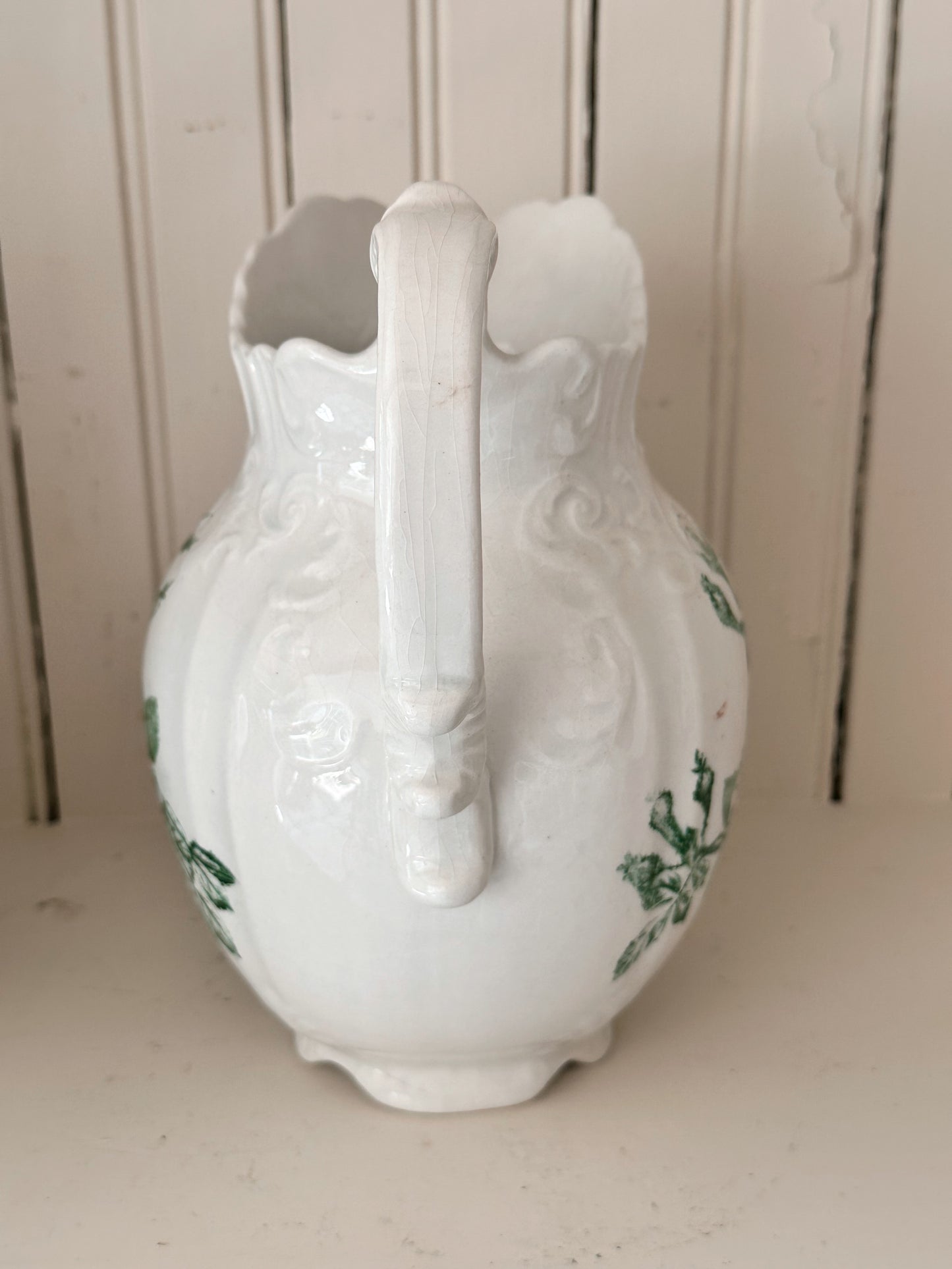 Antique Transferware Pitcher