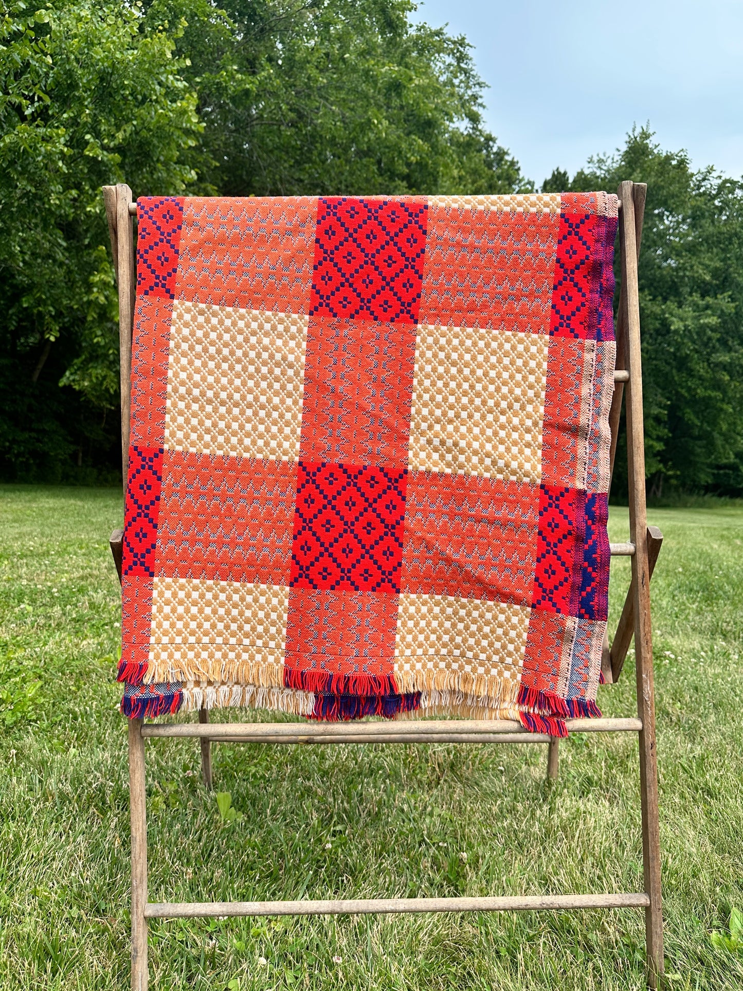 Vintage Woven Throw
