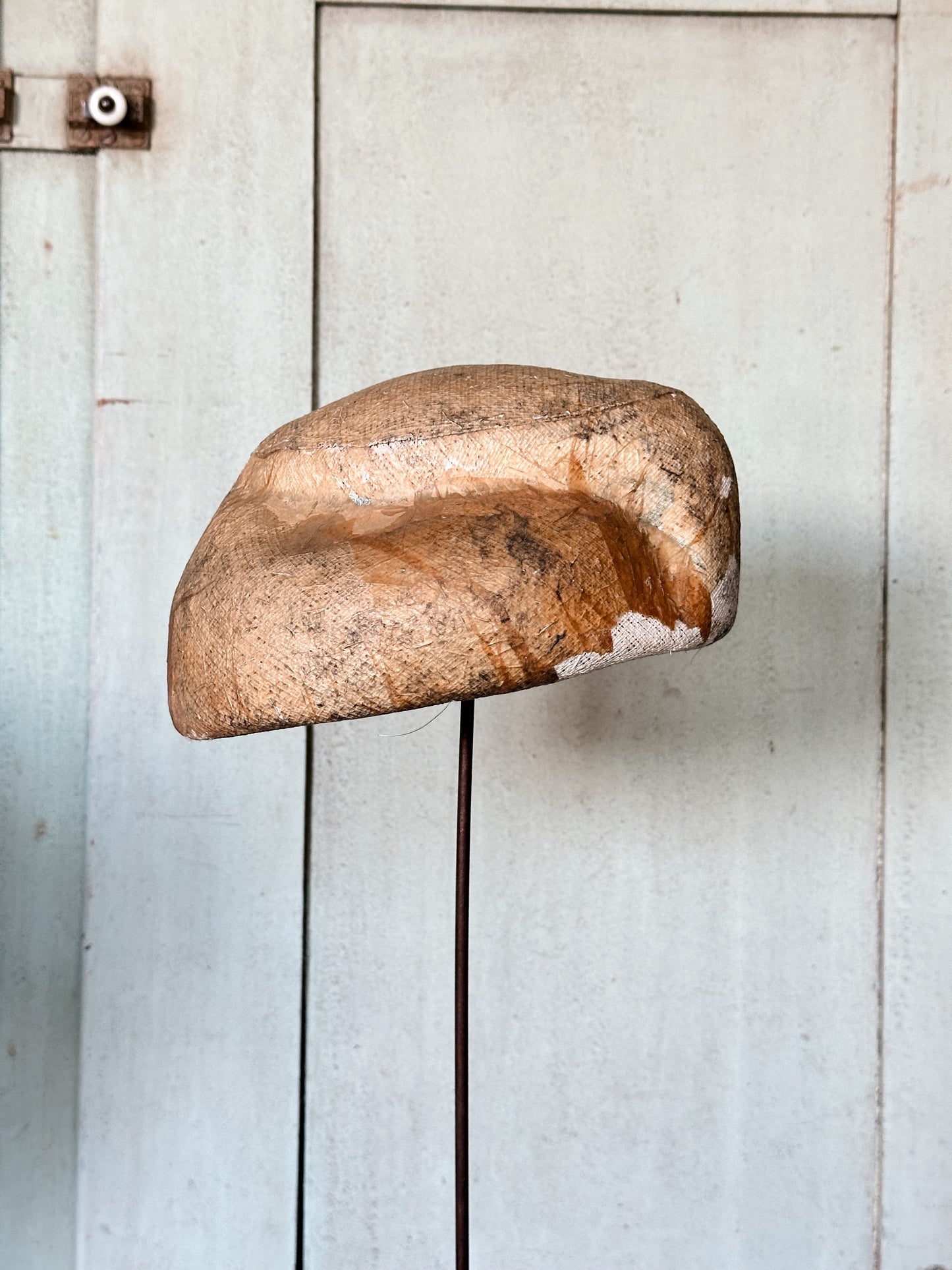 Vintage Hessian Hat Mold