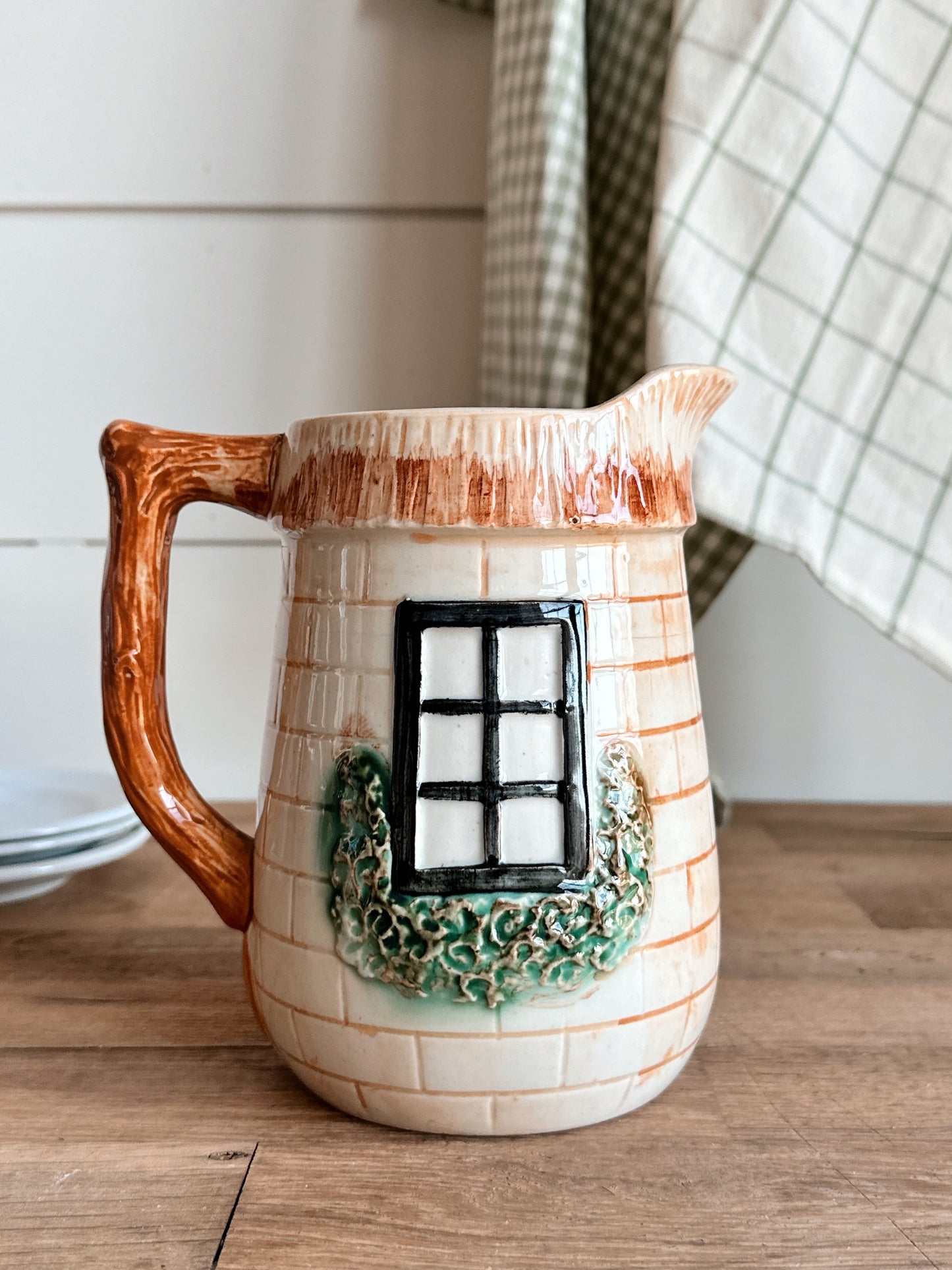 Vintage Cottage Pitcher