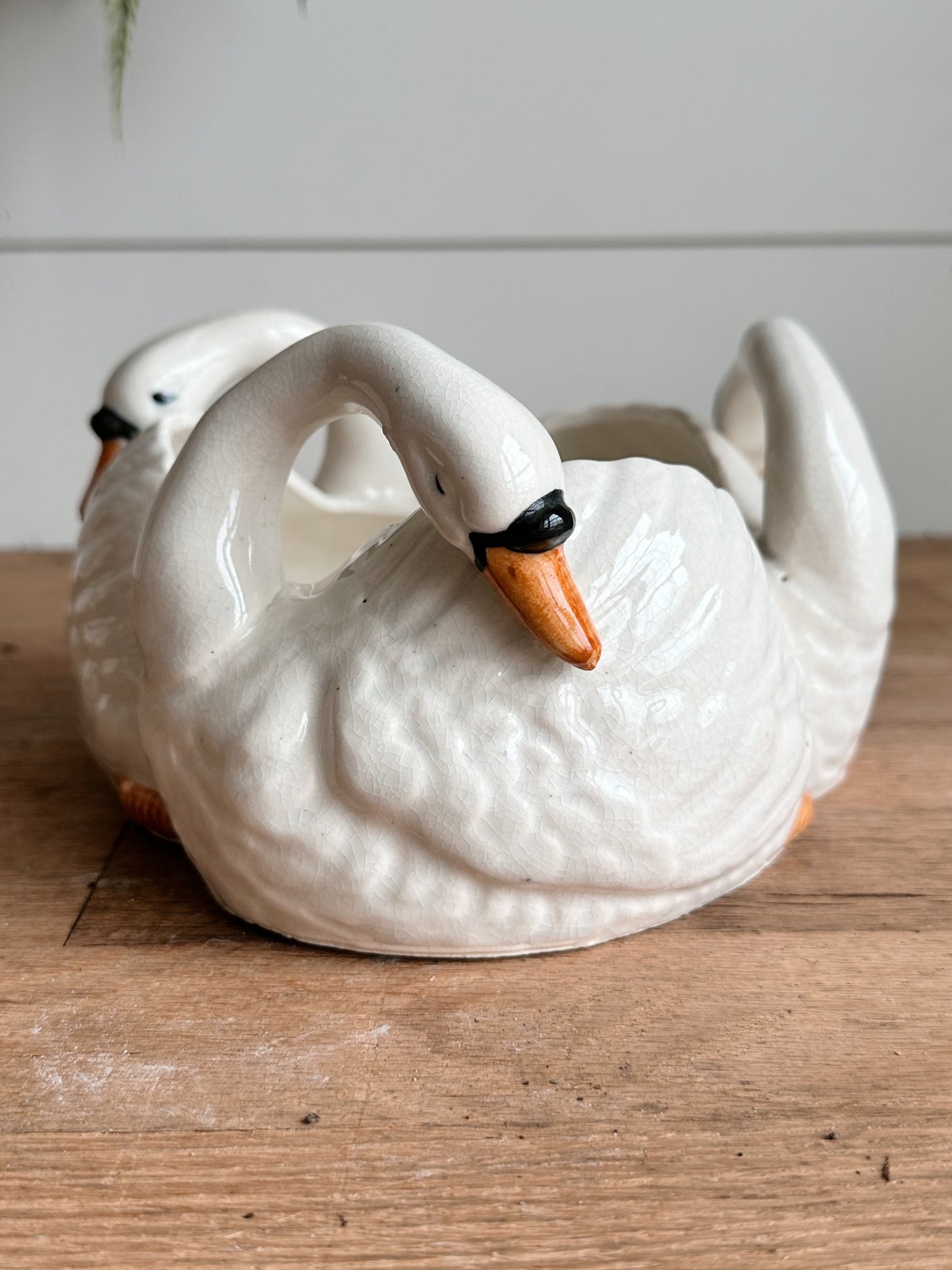 Vintage Swan Planter (Japan)