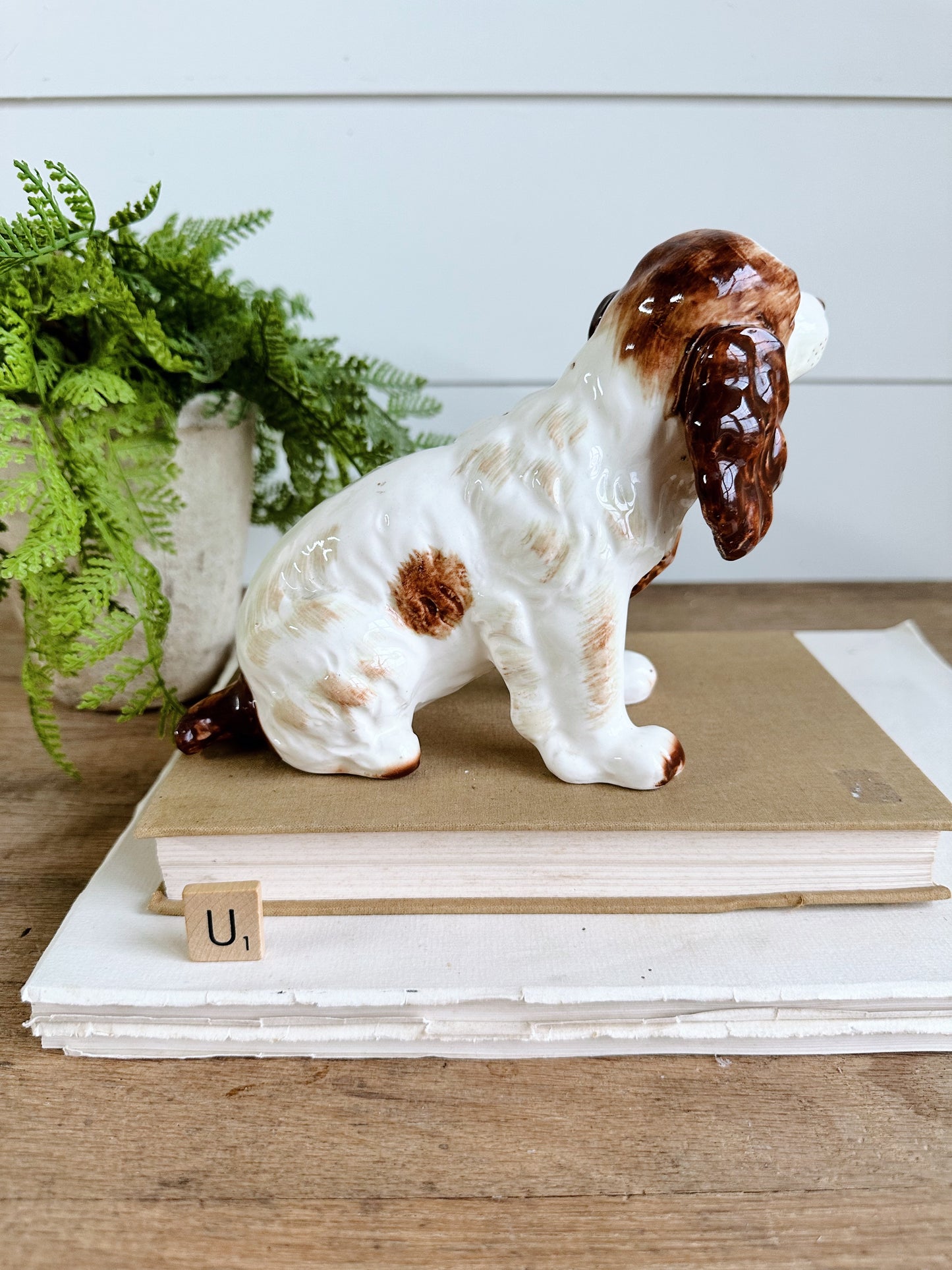 Vintage Cocker Spaniel Figurine