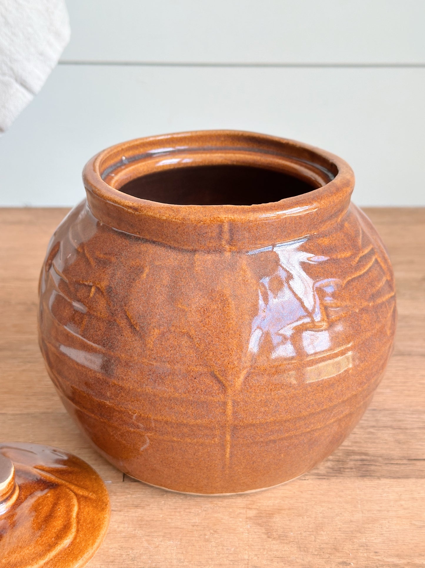 Vintage McCoy Bean Pot