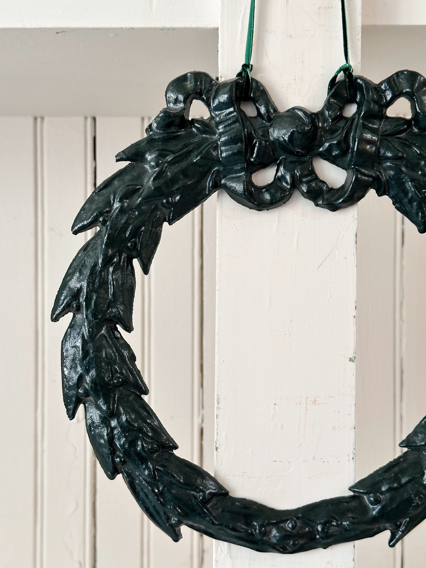 Vintage Cast Iron Wreath