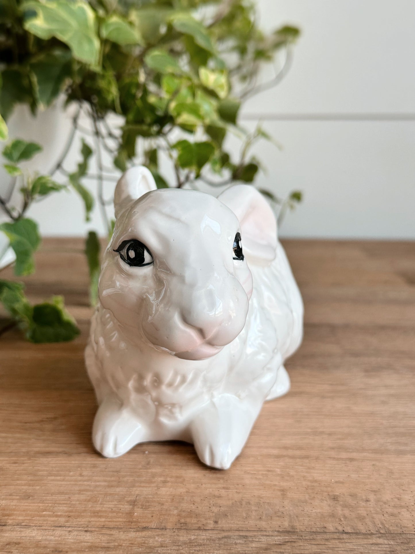 Vintage Bunny Planter