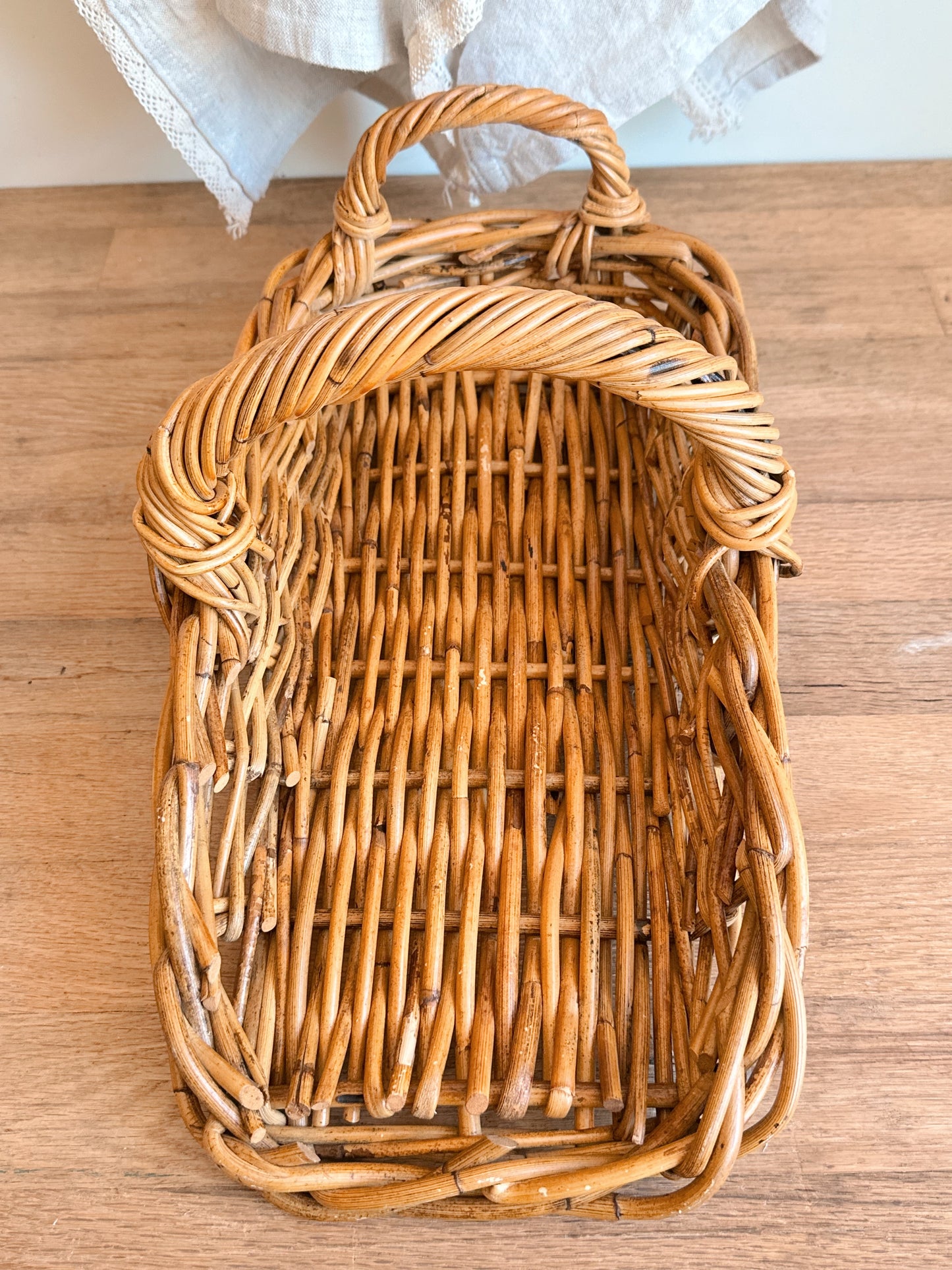 Vintage Gathering Basket