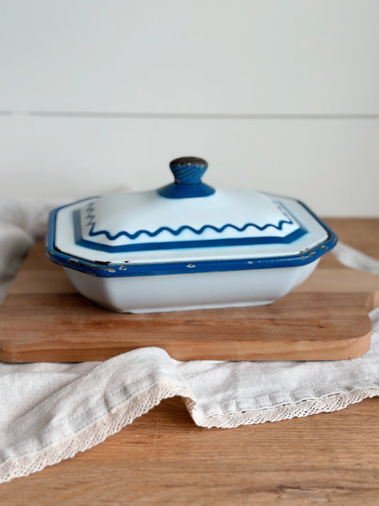 Vintage Klafrestrom (Swiss) Cast Iron Baking Dish