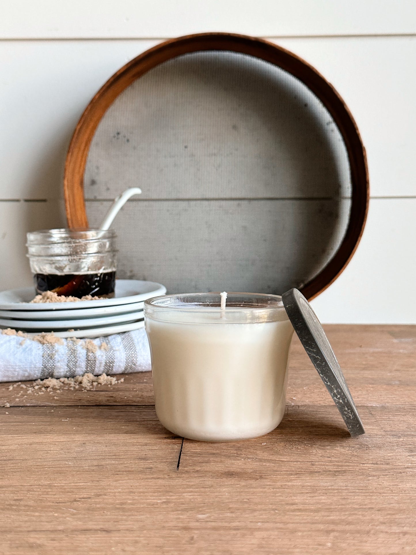 Hand Poured Pralines & Caramel in a Vintage Ball Jelly Jar