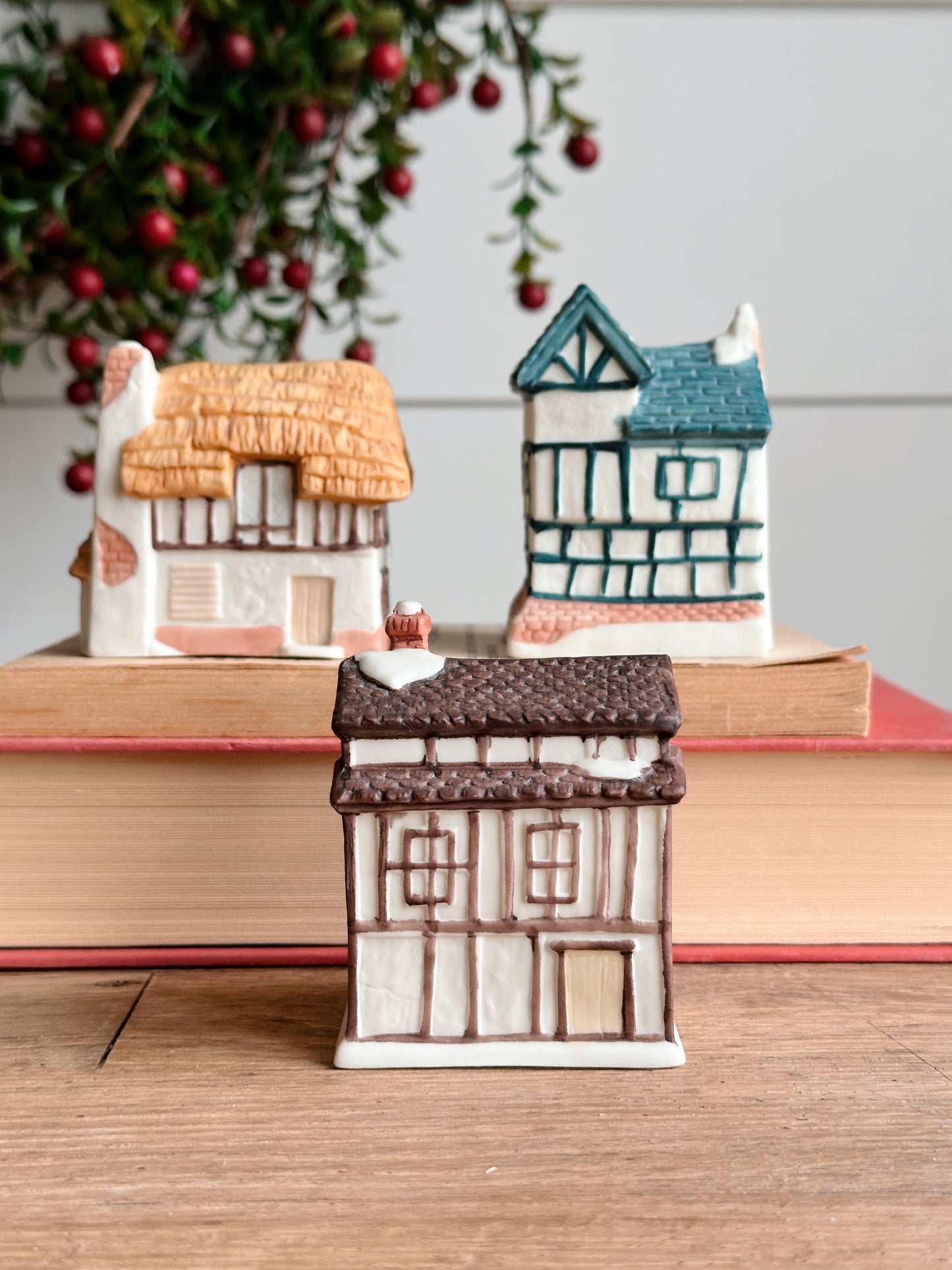 Collection of Three English Cottage Houses