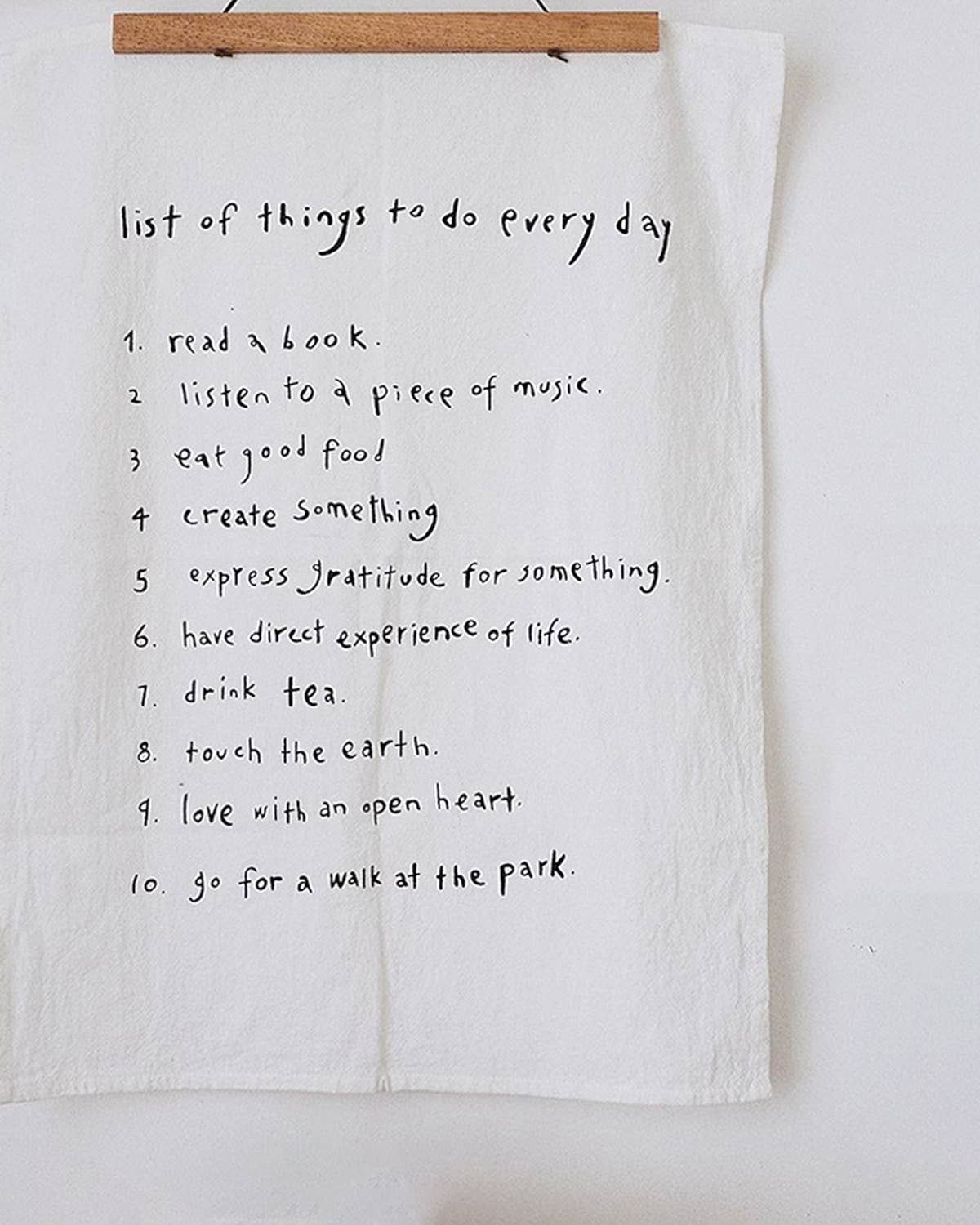 To Do List Tea Towel